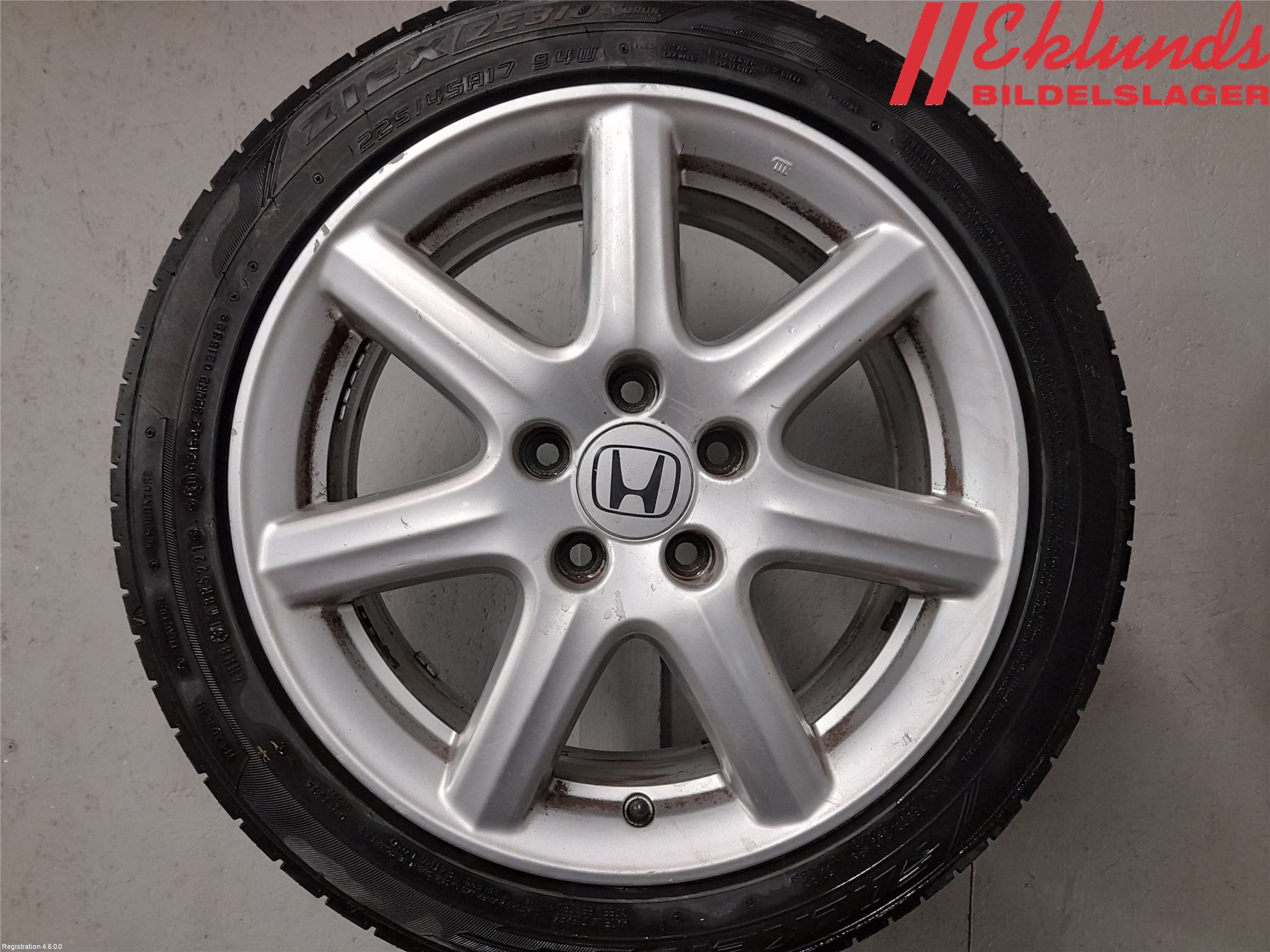 Honda CIVIC 06-11 Sommardäck Alumfälg 4St