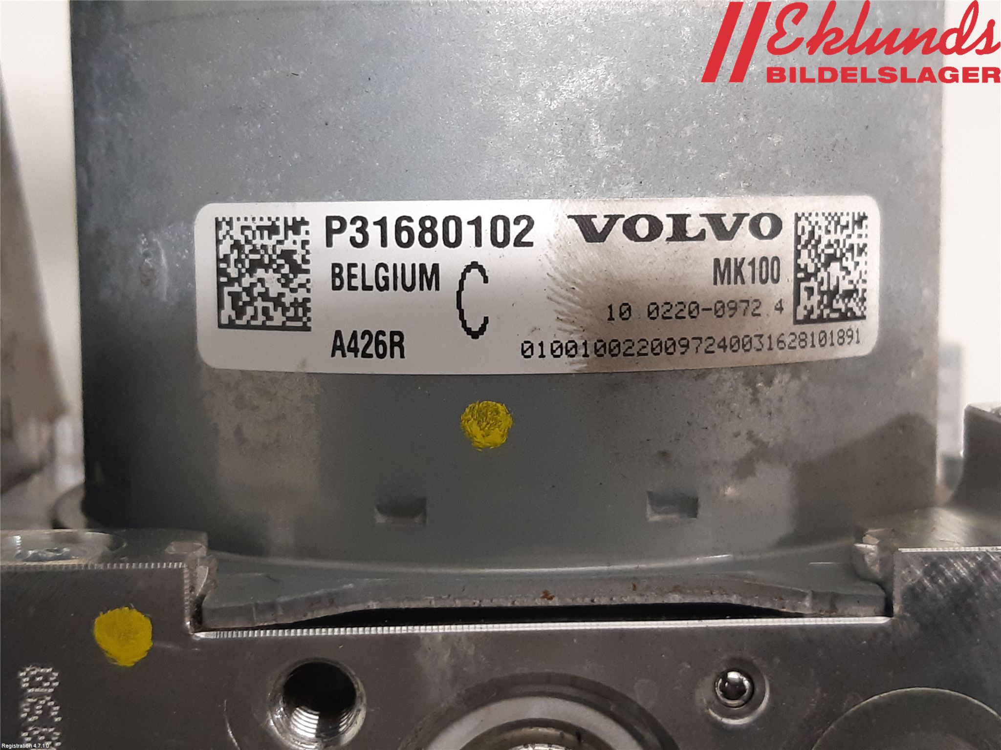 Volvo XC90/RECHARGE 16- Abs Hydraulaggregat