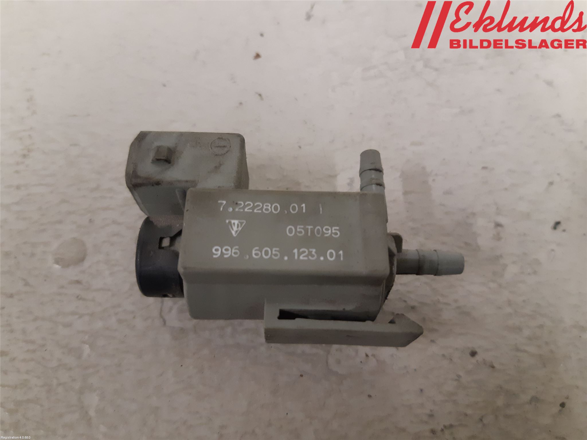 Porsche 911 64- Vakuumventil