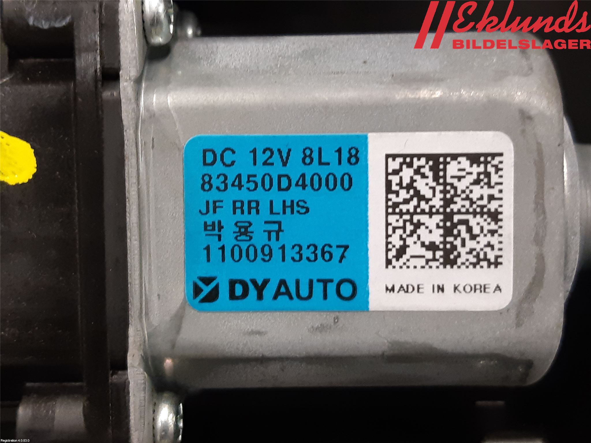 Kia OPTIMA 16-20 Fönsterhiss El Kompl