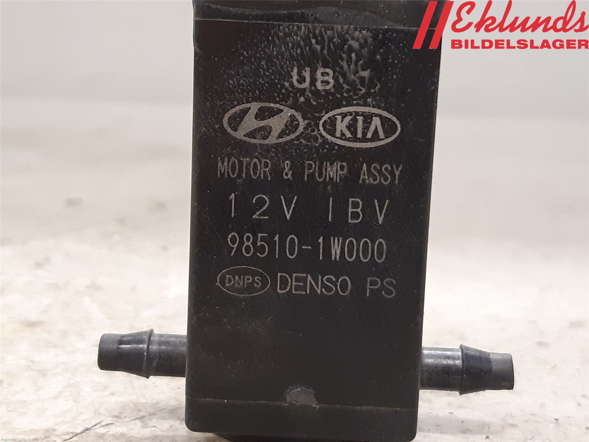 Kia CEED 12-18 Spolarpump Vindruta