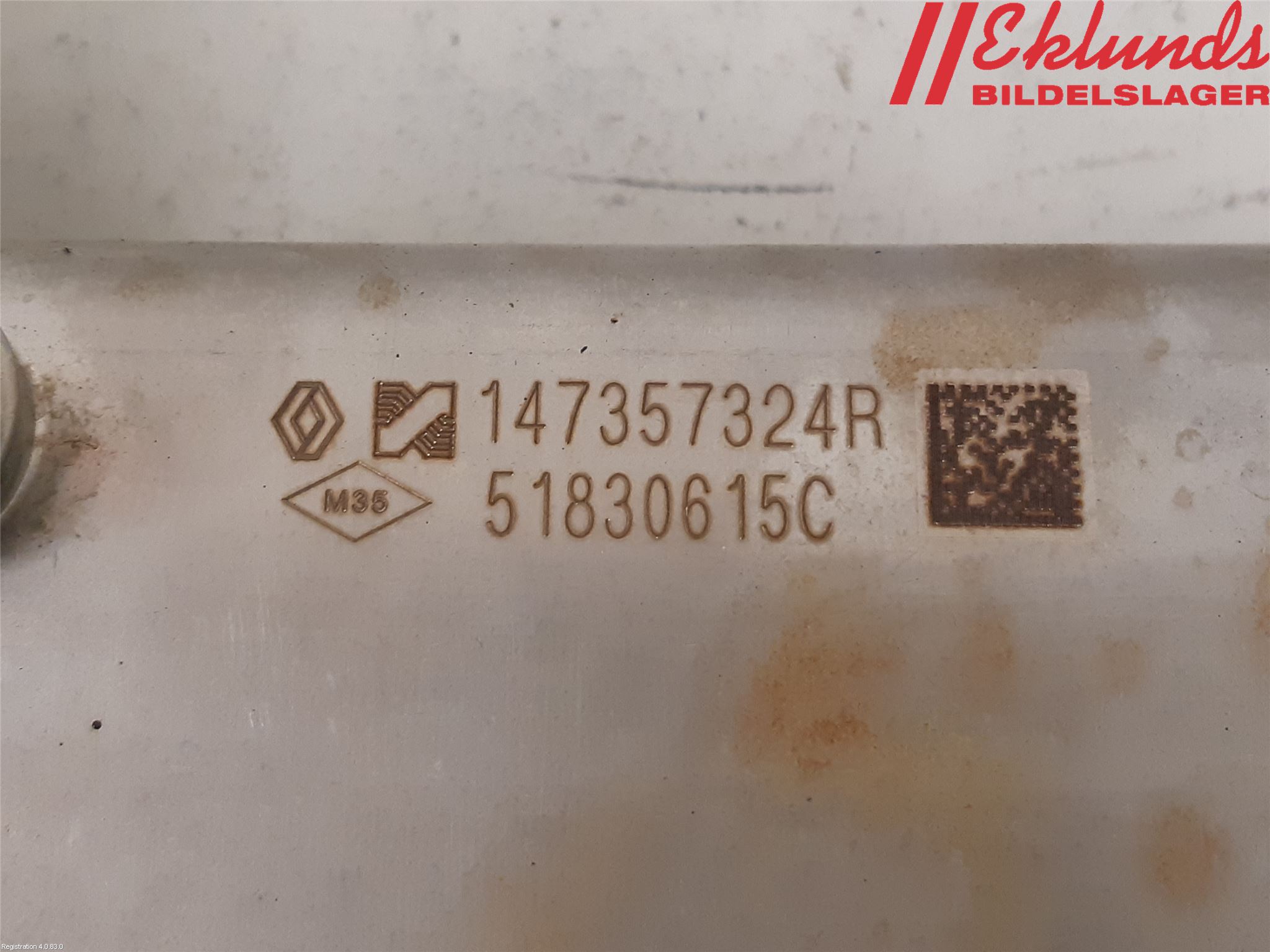 Renault KANGOO II 15-21 Avgaskylare