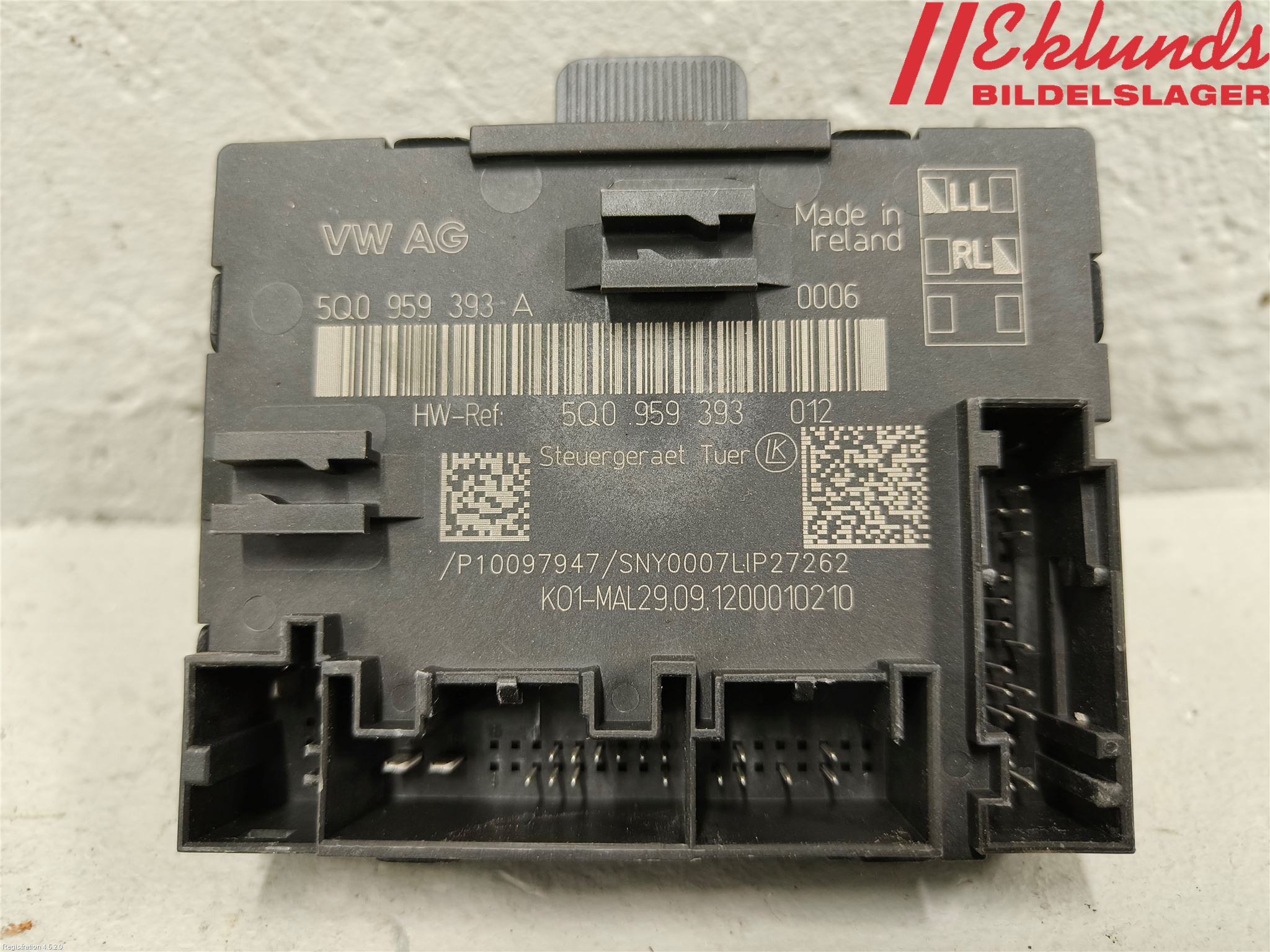 Audi A3/S3 8V 13-20 Styrenhet Dörr