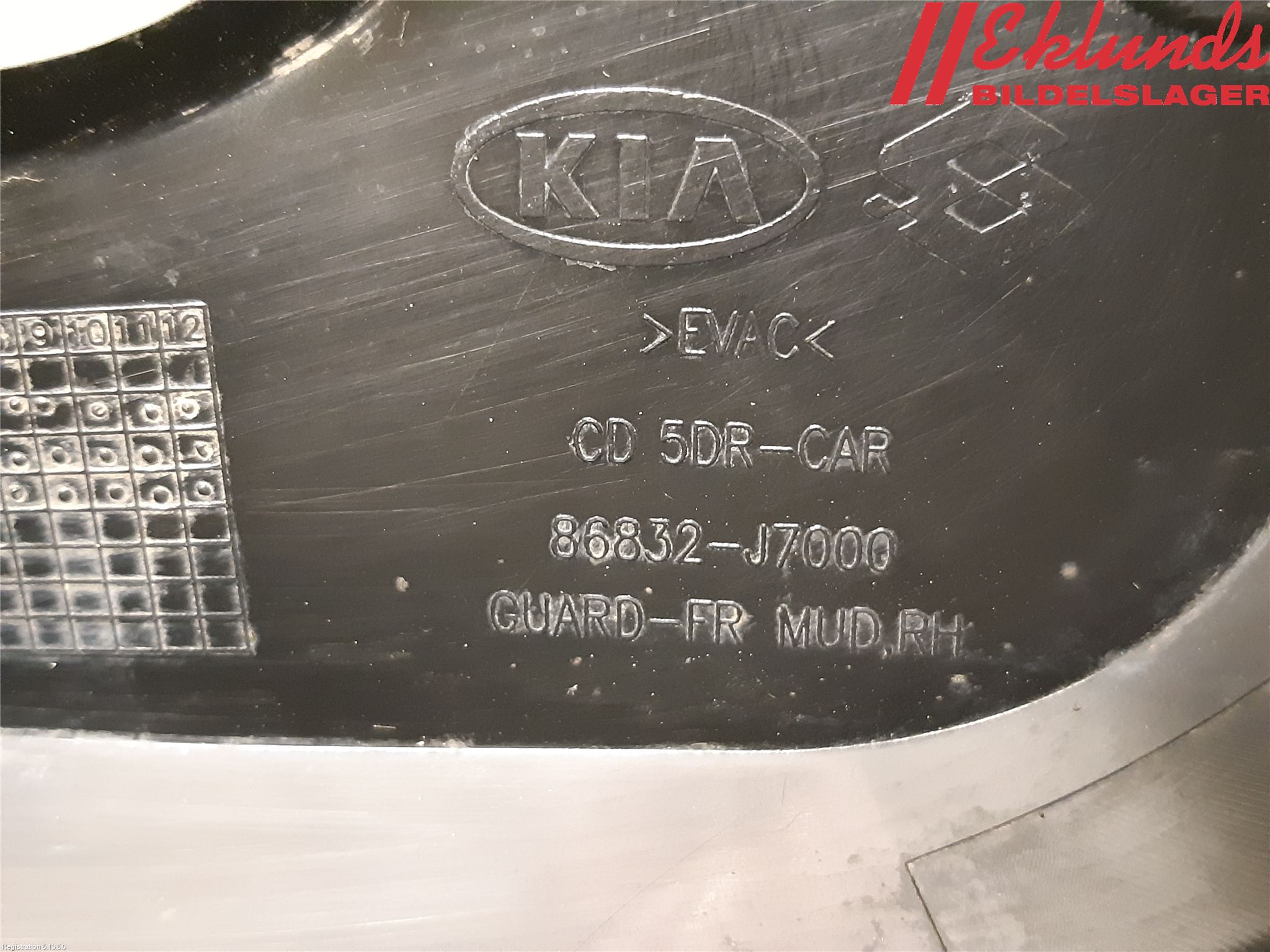 Kia CEED/CEED SW 19- Stänkskydd