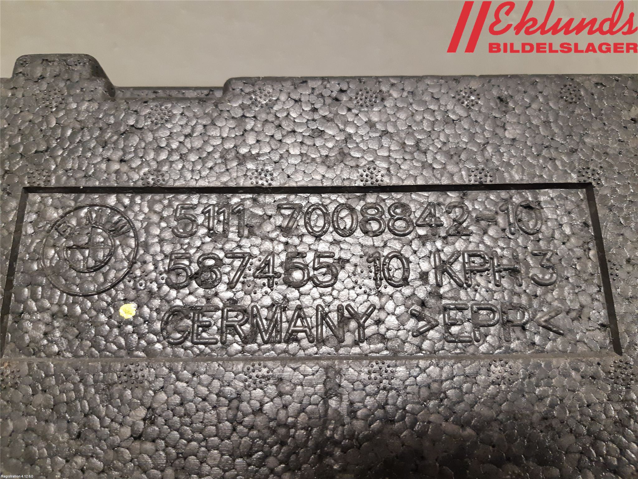 BMW 6 E63/64    02-10 Stötfångar Deformelement Fram