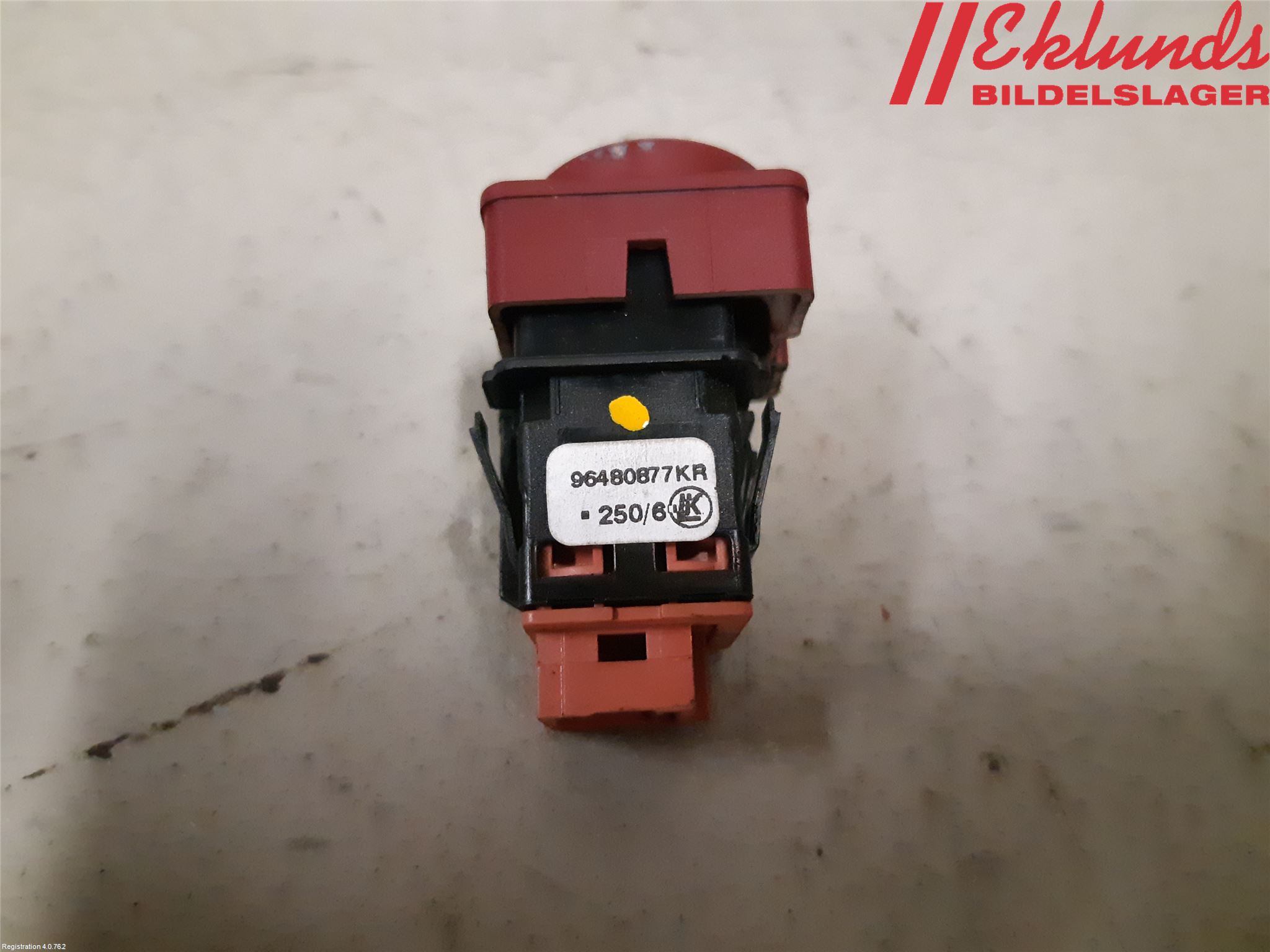 Mopedbil Chatenet CHATANET CH46 Strömställare Varnings