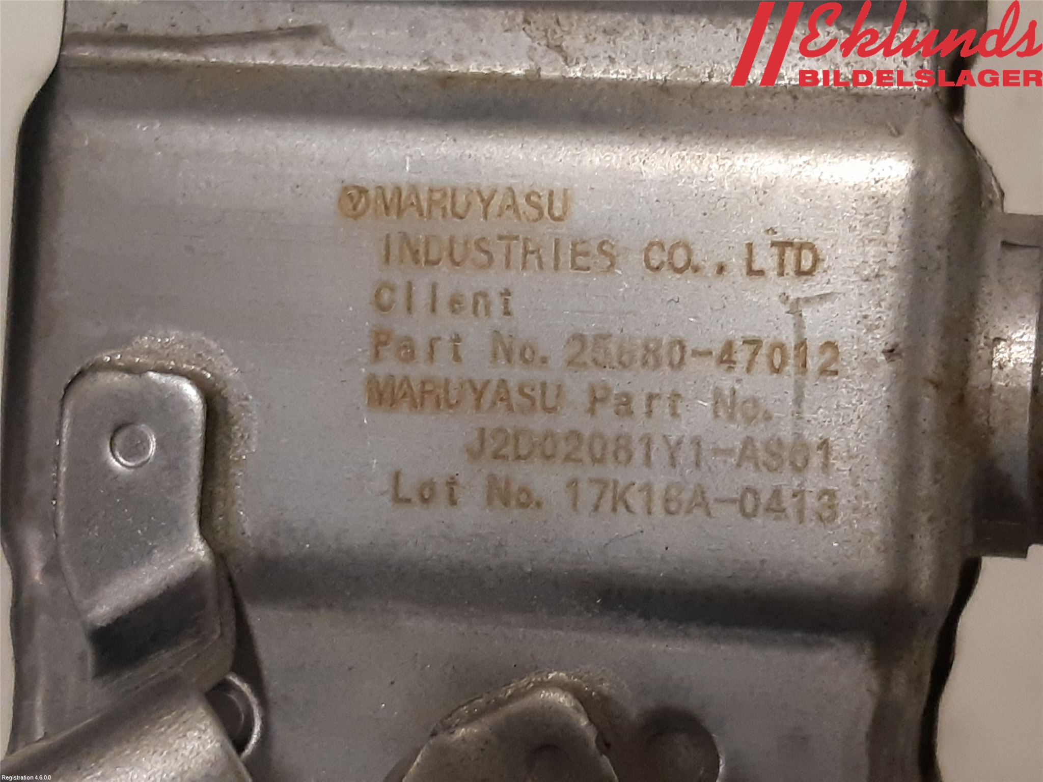 Toyota YARIS XP130 15-20 Egr Ventil