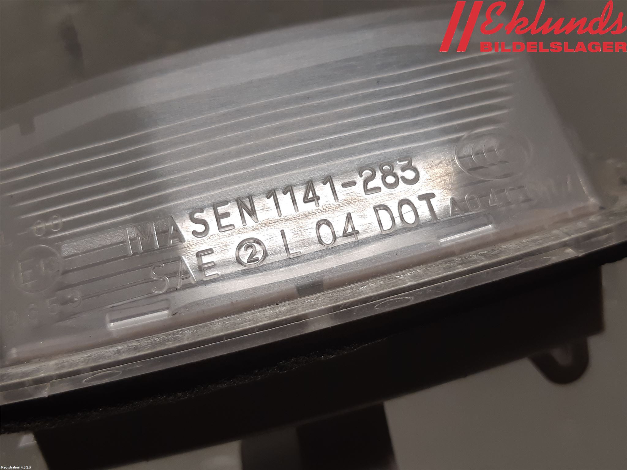 Mitsubishi OUTLANDER 13-21 Skylt Belysning