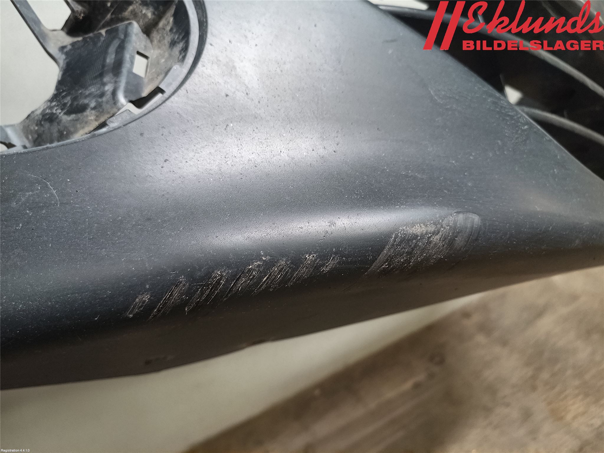 Nissan QASHQAI 10-14 Stötfångarbeklädnad Fram