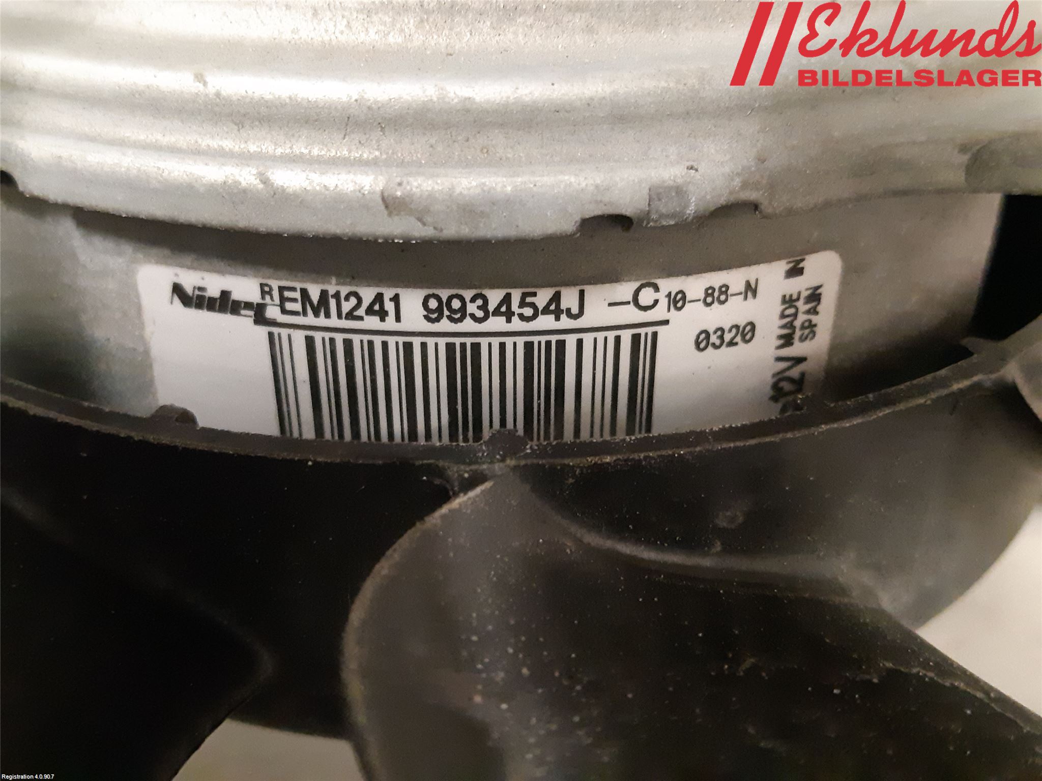 Audi A4/S4 08-11 Kylfläkt El