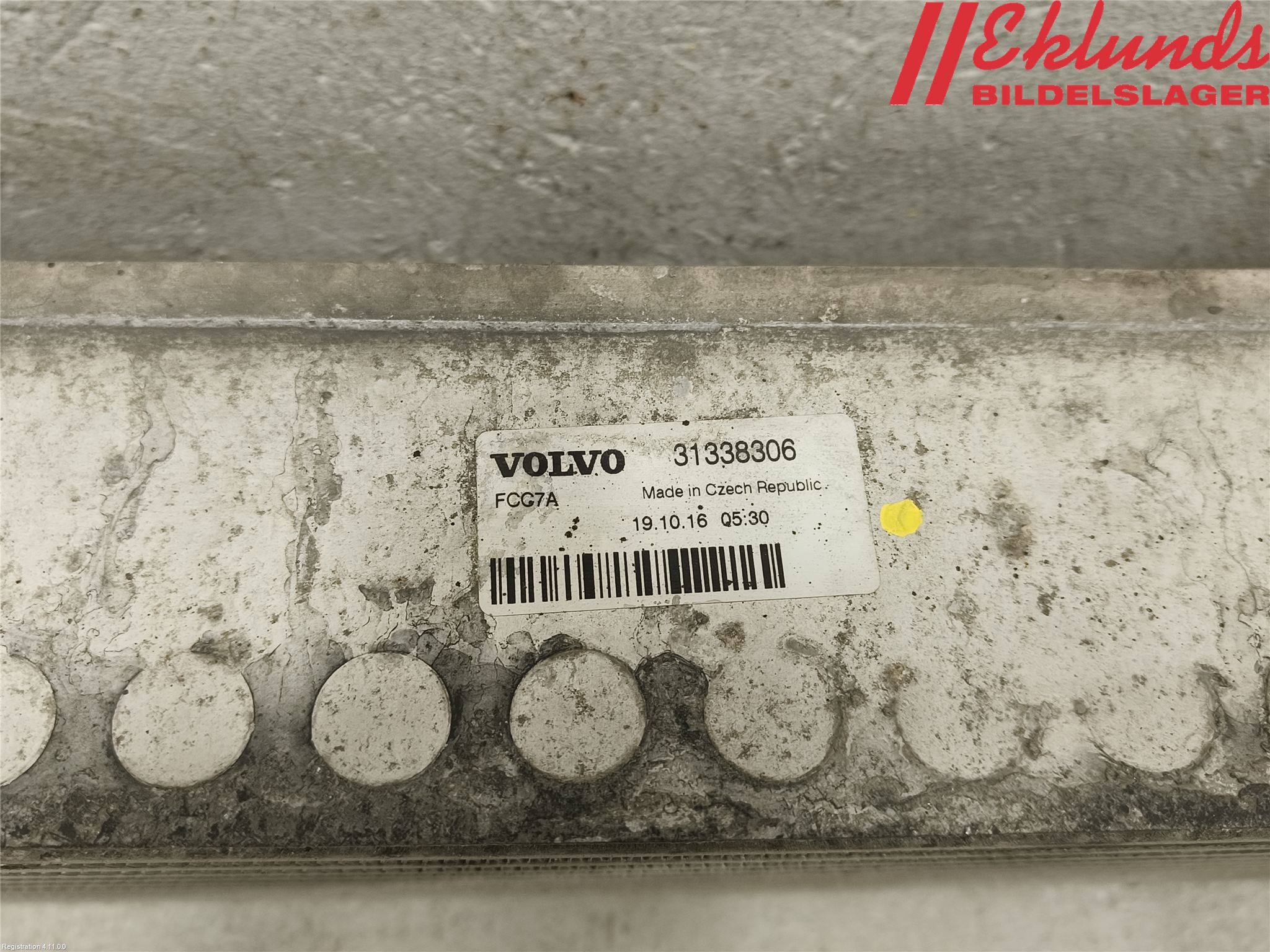 Volvo S90 17->> Laddluft-Intercooler Kyl