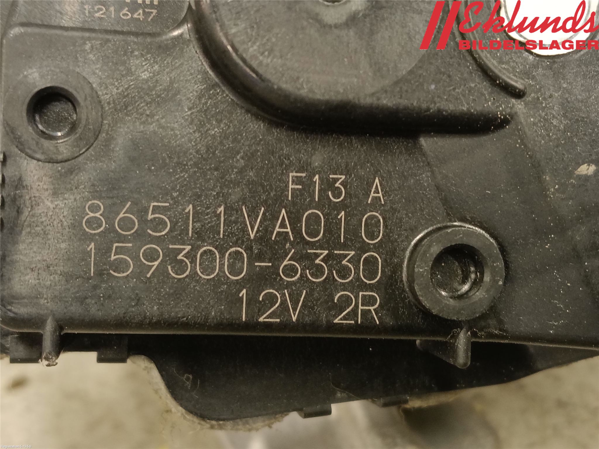 Subaru WRX STI Torkarmotor Vindruta
