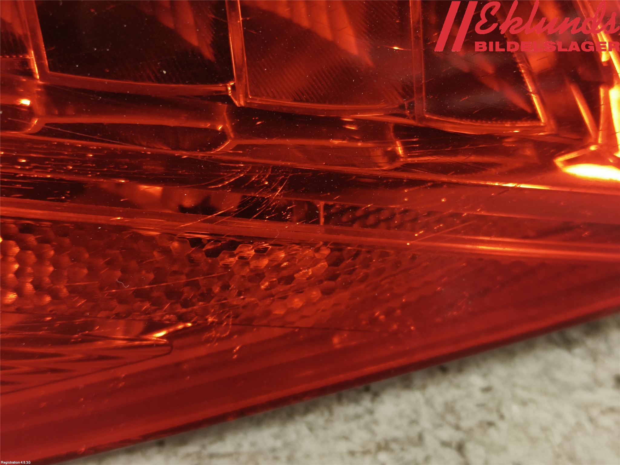 Audi A4/S4 08-11 Bakljus Lucka Vä