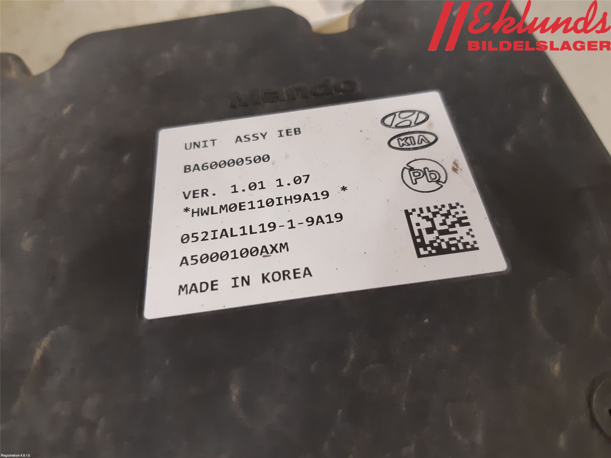 Kia NIRO (DE) 17-22 Bromsservo