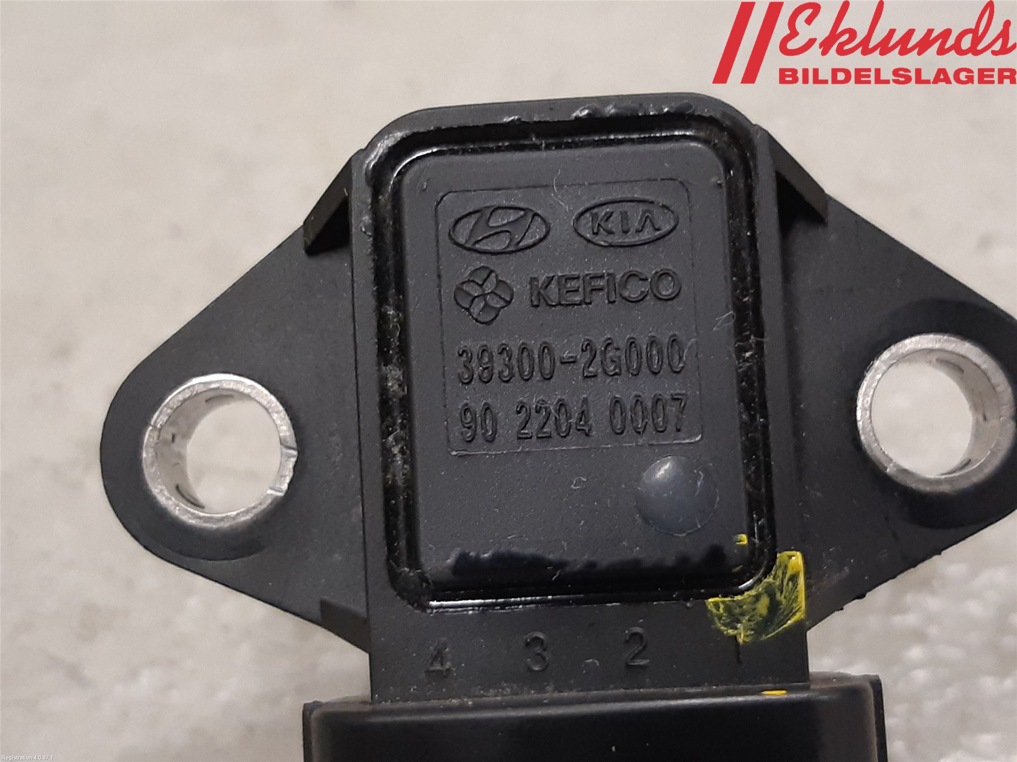 Kia STONIC 18->> Injmappsensor