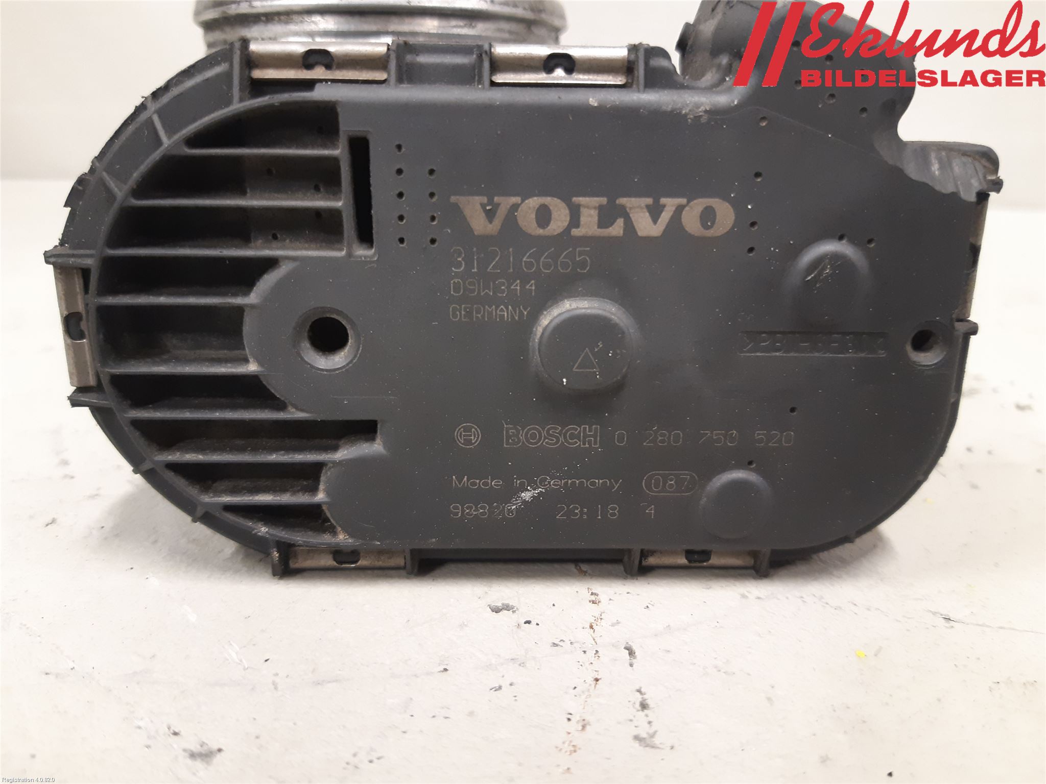 Volvo XC60 09-13 Injspjällhus