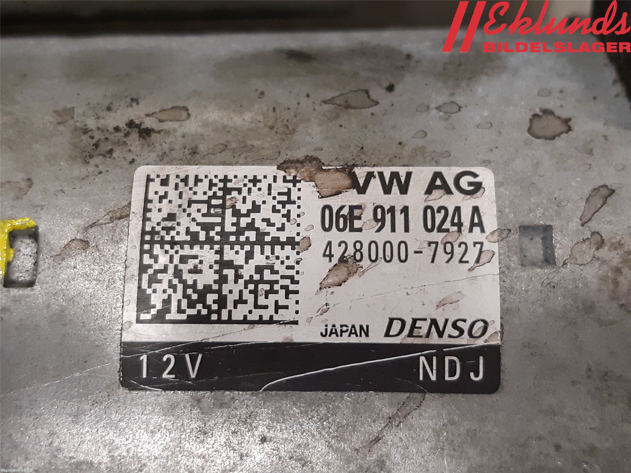 Audi A6/S6 4G 11-18 Startmotor