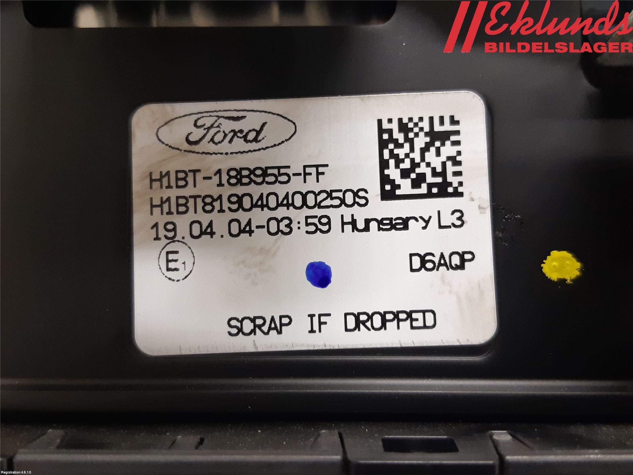 Ford TRANSIT/TOURNEO CUSTOM 13-24 Cd Radio - Multimediapanel