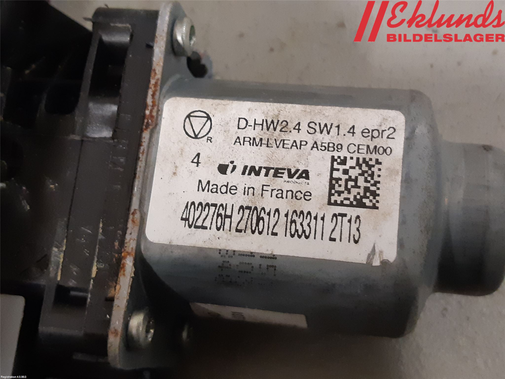 Citroen C4 II 11-18 Fönsterhiss El Kompl