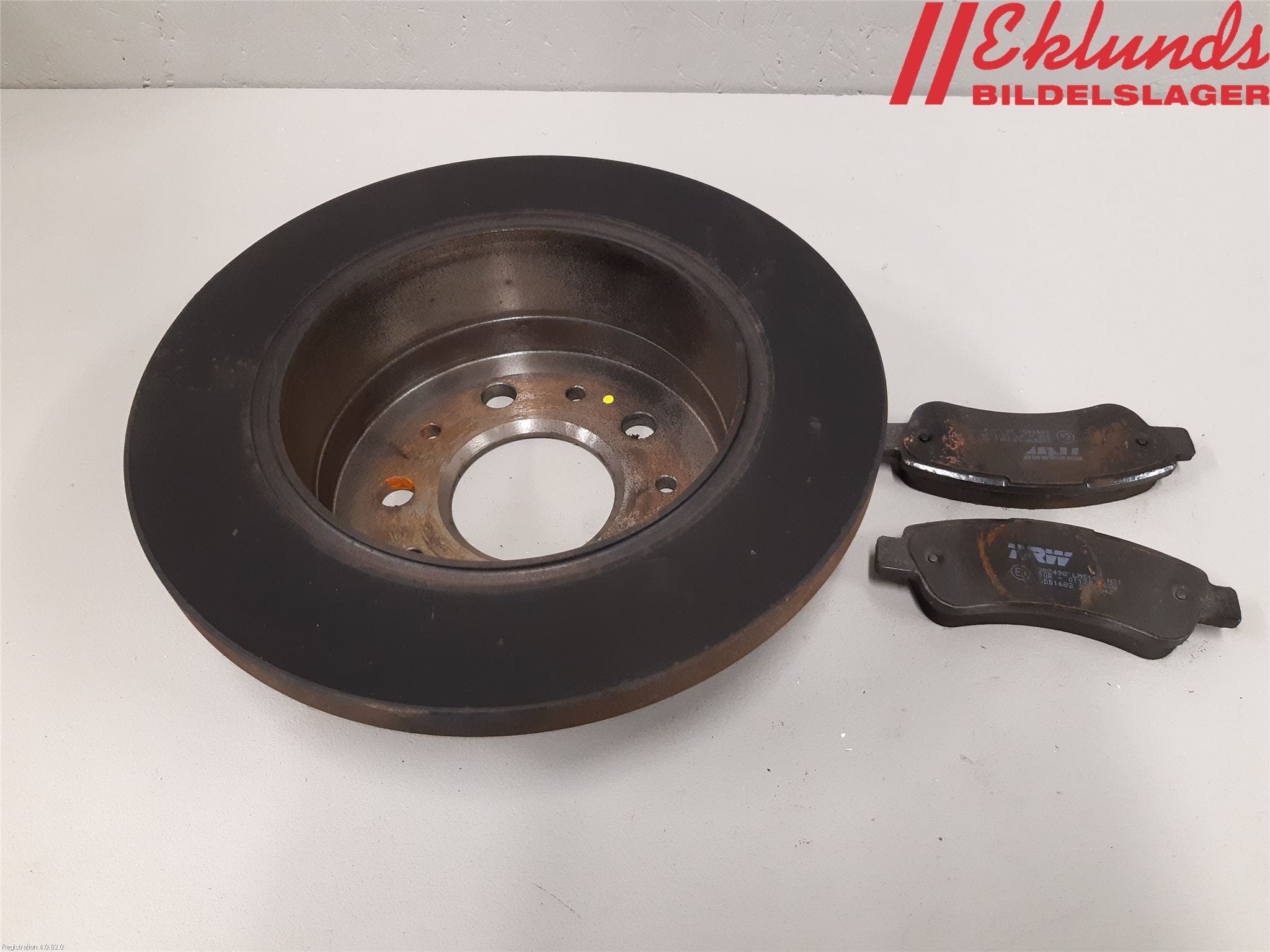 Fiat DUCATO 07-15 Bromsskiva Bak