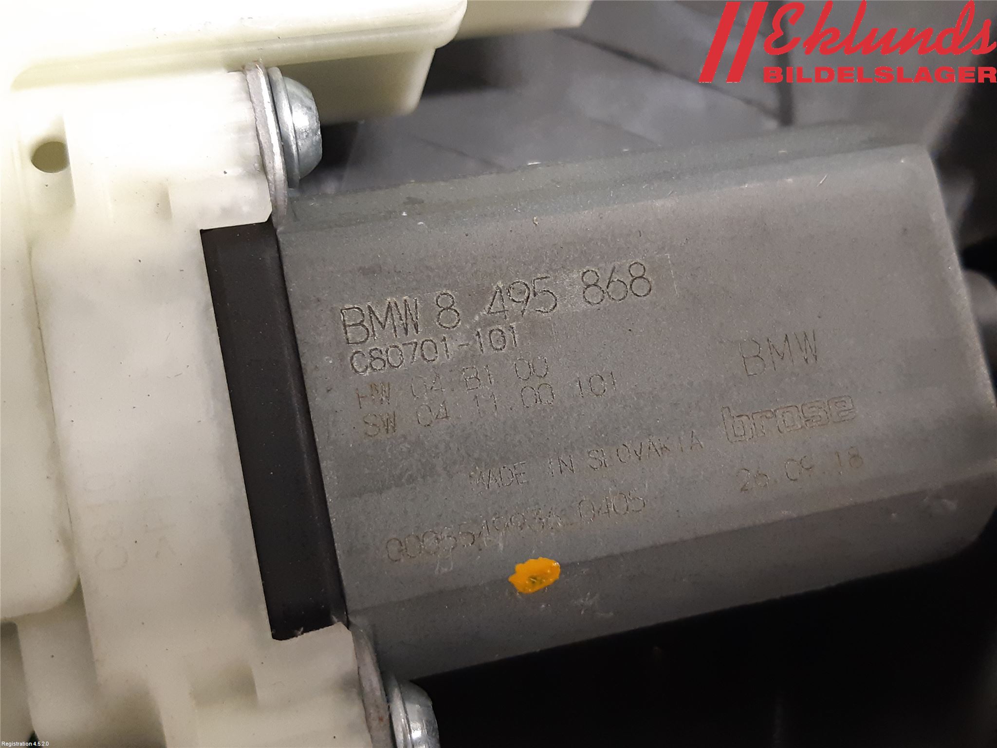 BMW 3 G20/G21/G80/G81 19- Fönsterhiss El Kompl