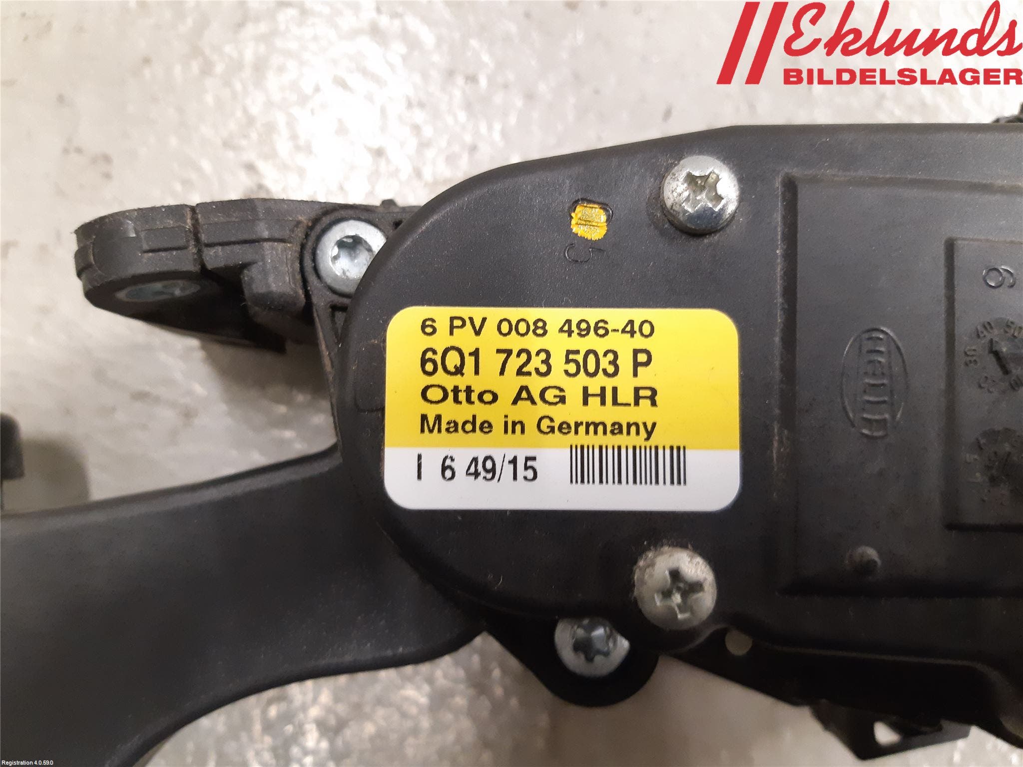 Volkswagen VW AMAROK 2H 10-22 Gaspedal