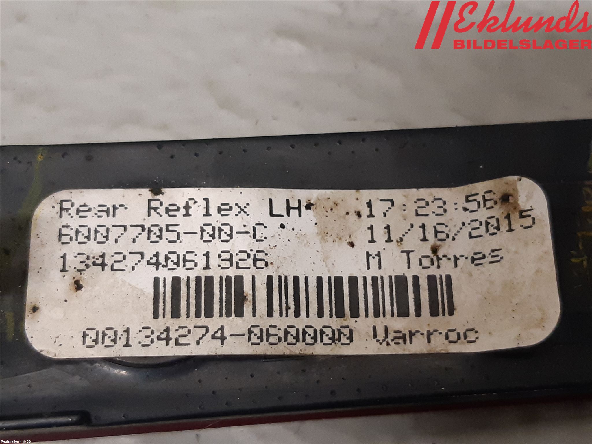 Tesla MODEL S 13- Dimljus/Reflex Bak