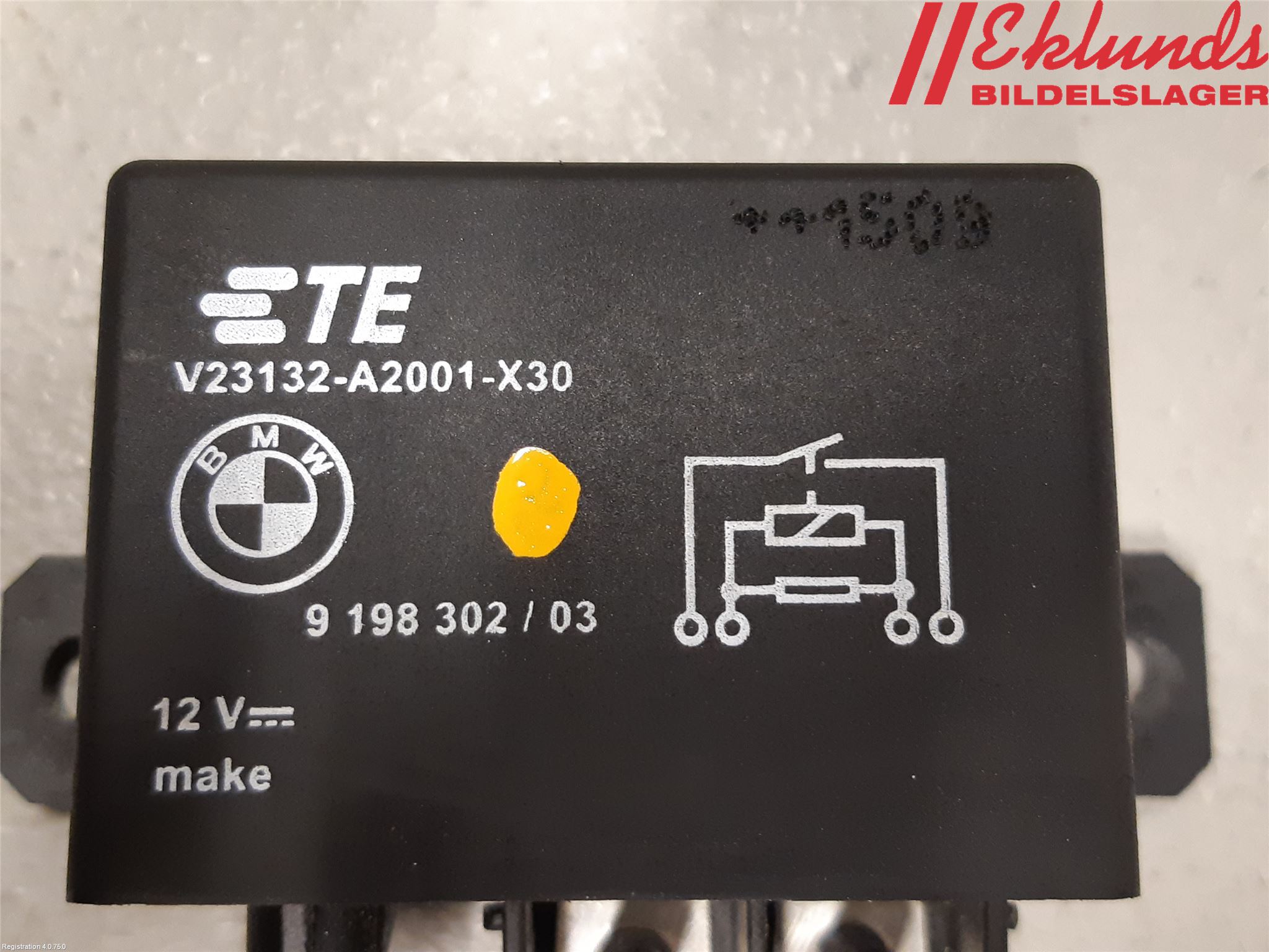 BMW X6 F16 14-19 Relä Övrigt