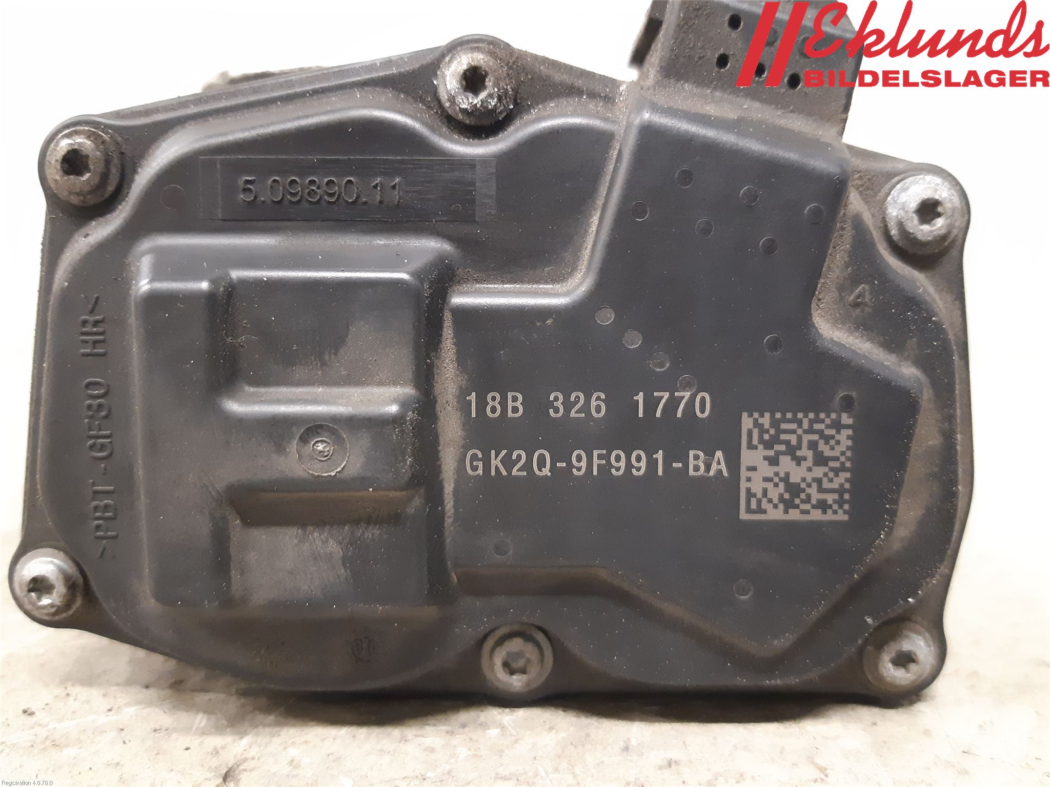 Ford TRANSIT SKÅP/BUSS 14-22 Injspjällhus