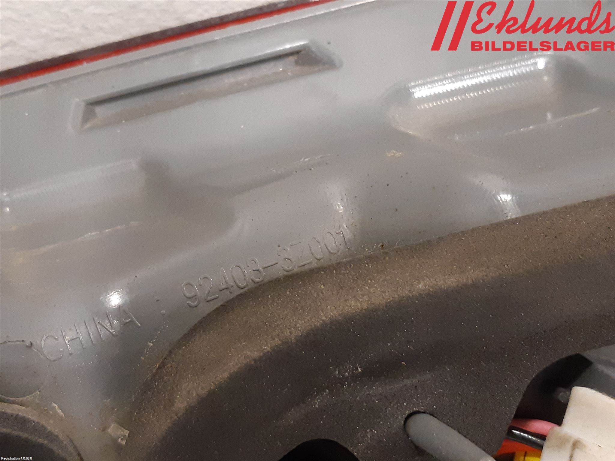 Hyundai i40 08-15 Bakljus Lucka Vä