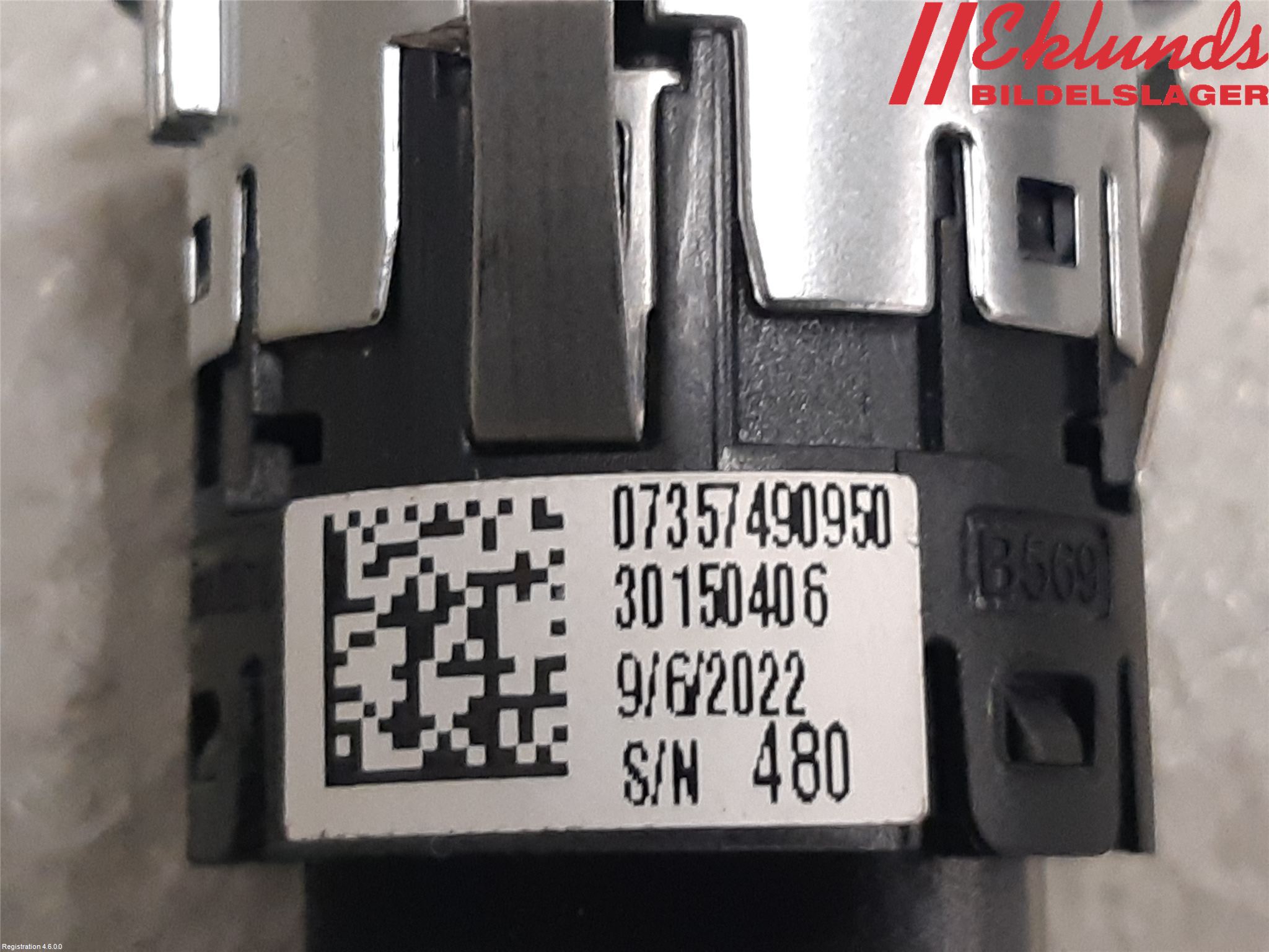 Fiat 500e 20- Strömställare Dörröppnare