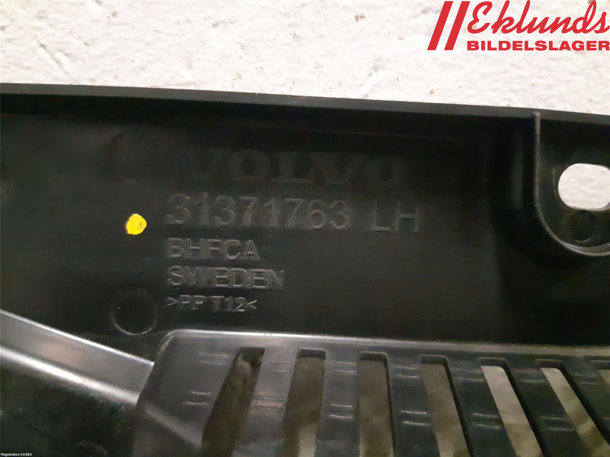 Volvo XC90/RECHARGE 16- Torpedplåt-Torpedplast
