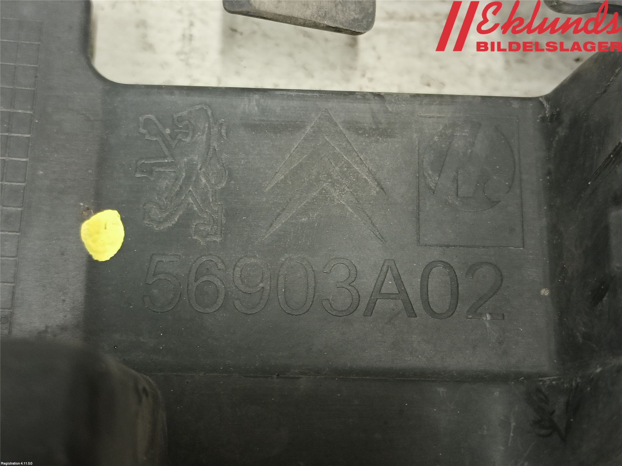 Peugeot 508 11-18 Deflektor Plåt-Plast Kylning