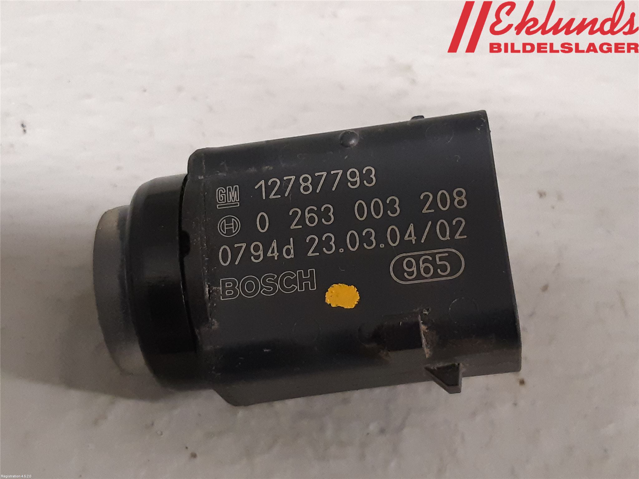 Saab 9-3 VER 2 Parkeringshjälp Backsensor