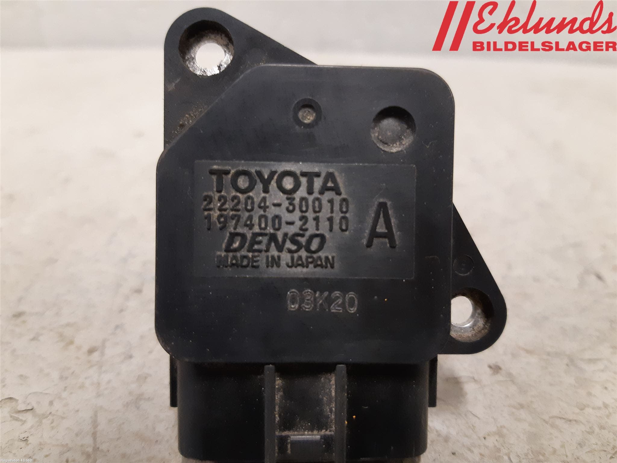 Toyota RAV 4 06-12 Injluftmassamätare