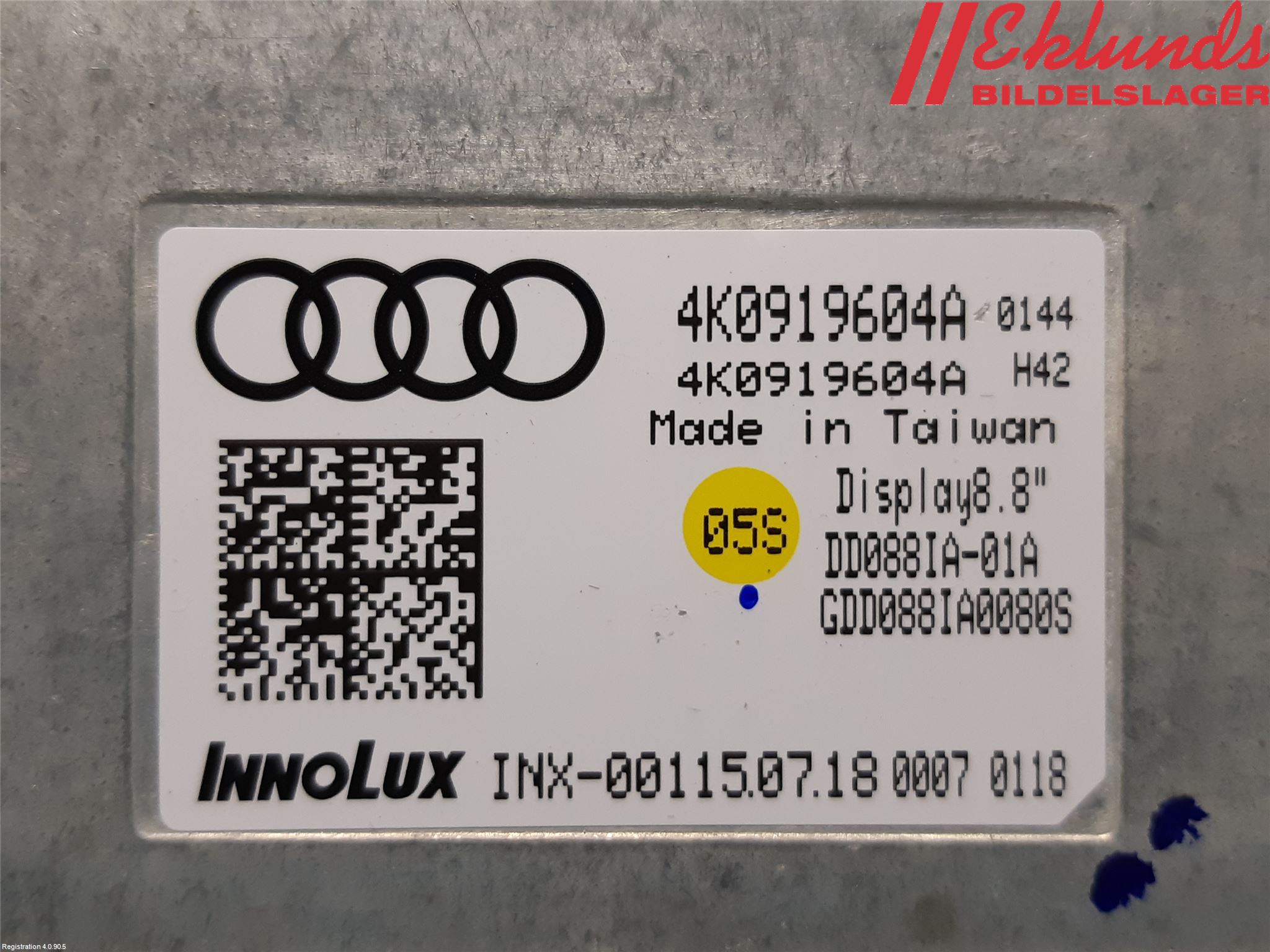 Audi A6 F2/C8 19- Multifunktionsdisplay