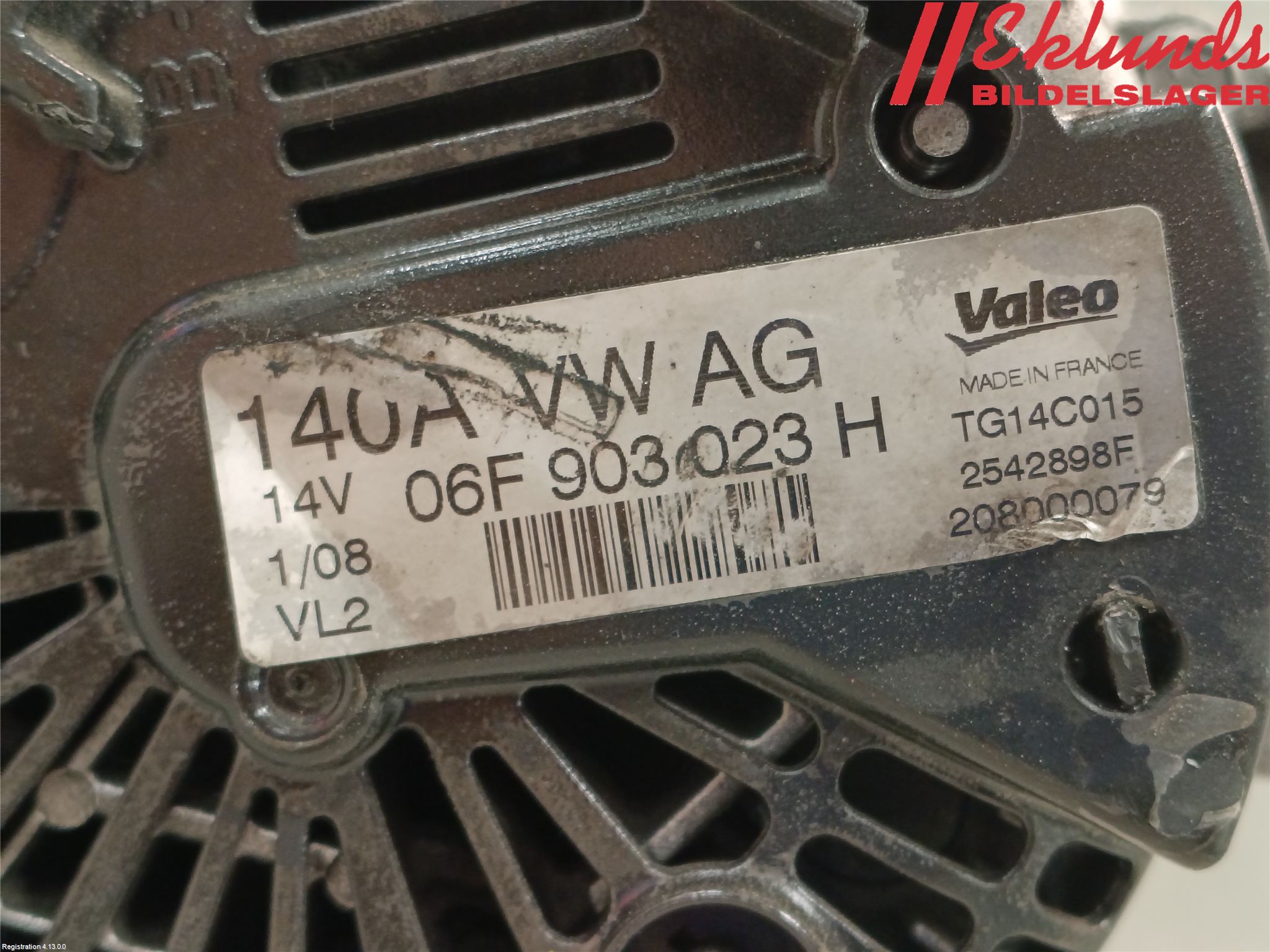 Audi A4/S4 05-07 Generator