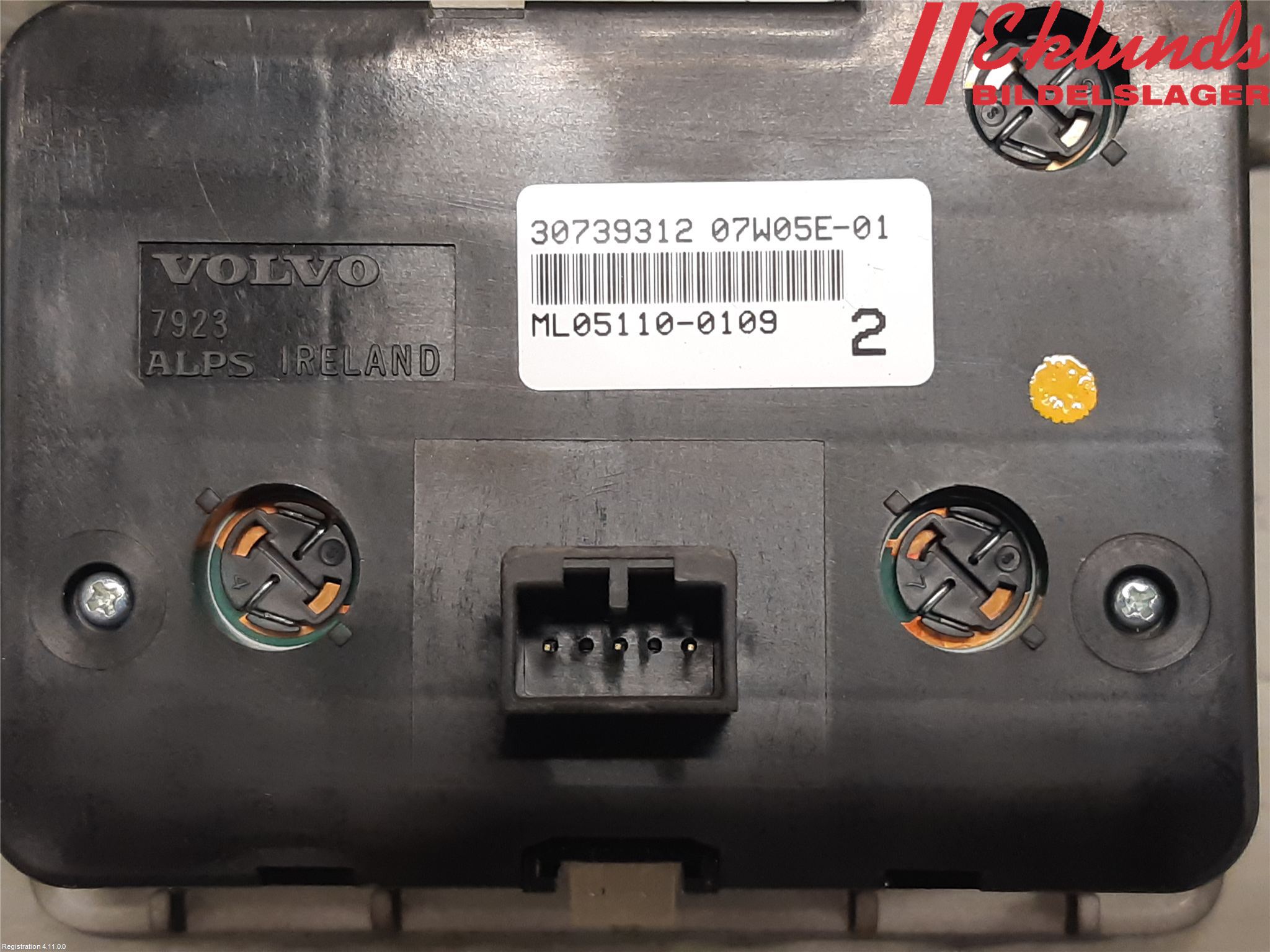 Volvo V70 05-08 Strömställare Ljus