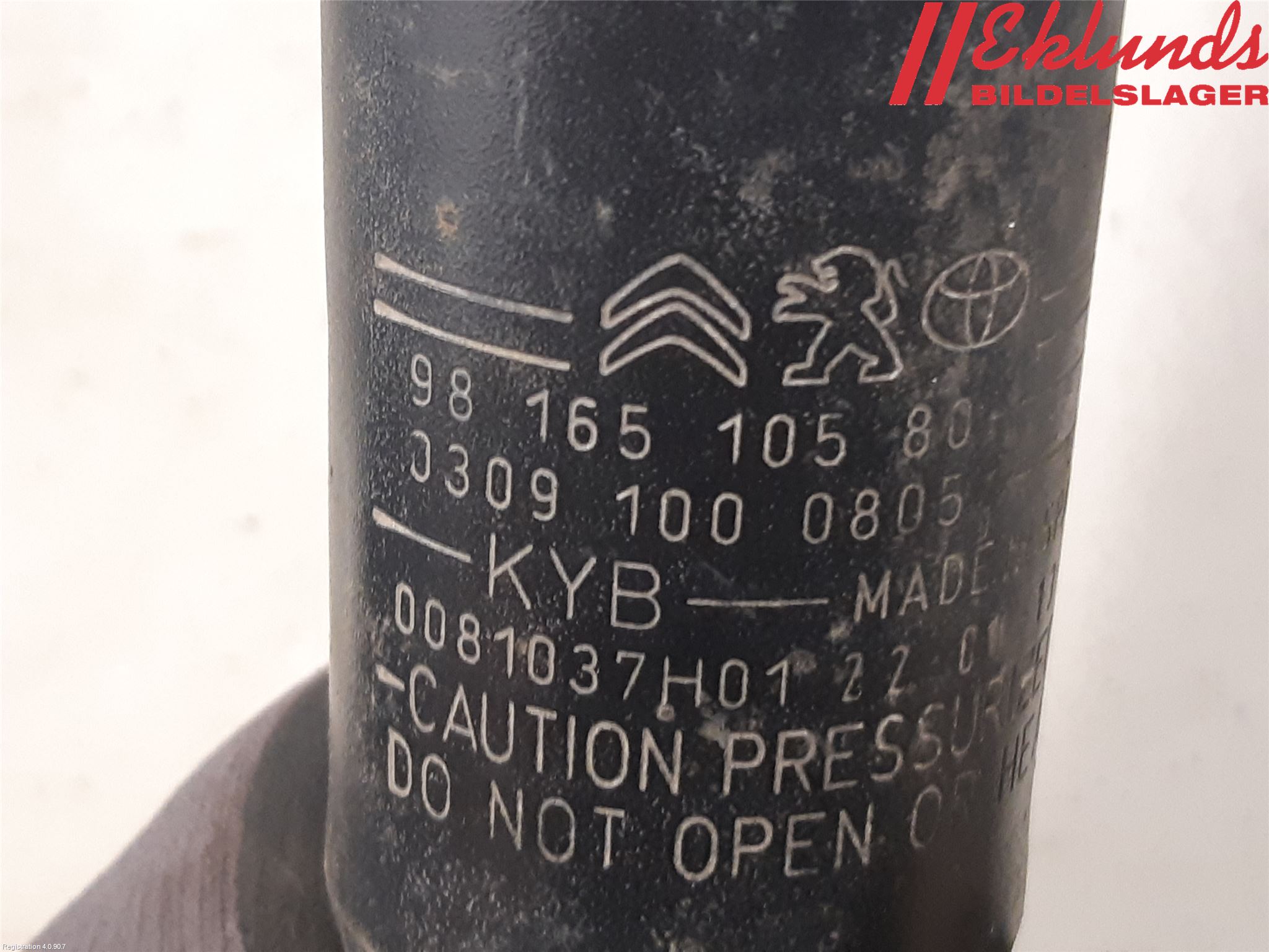 Toyota PROACE II 16- Stötdämpare Bak