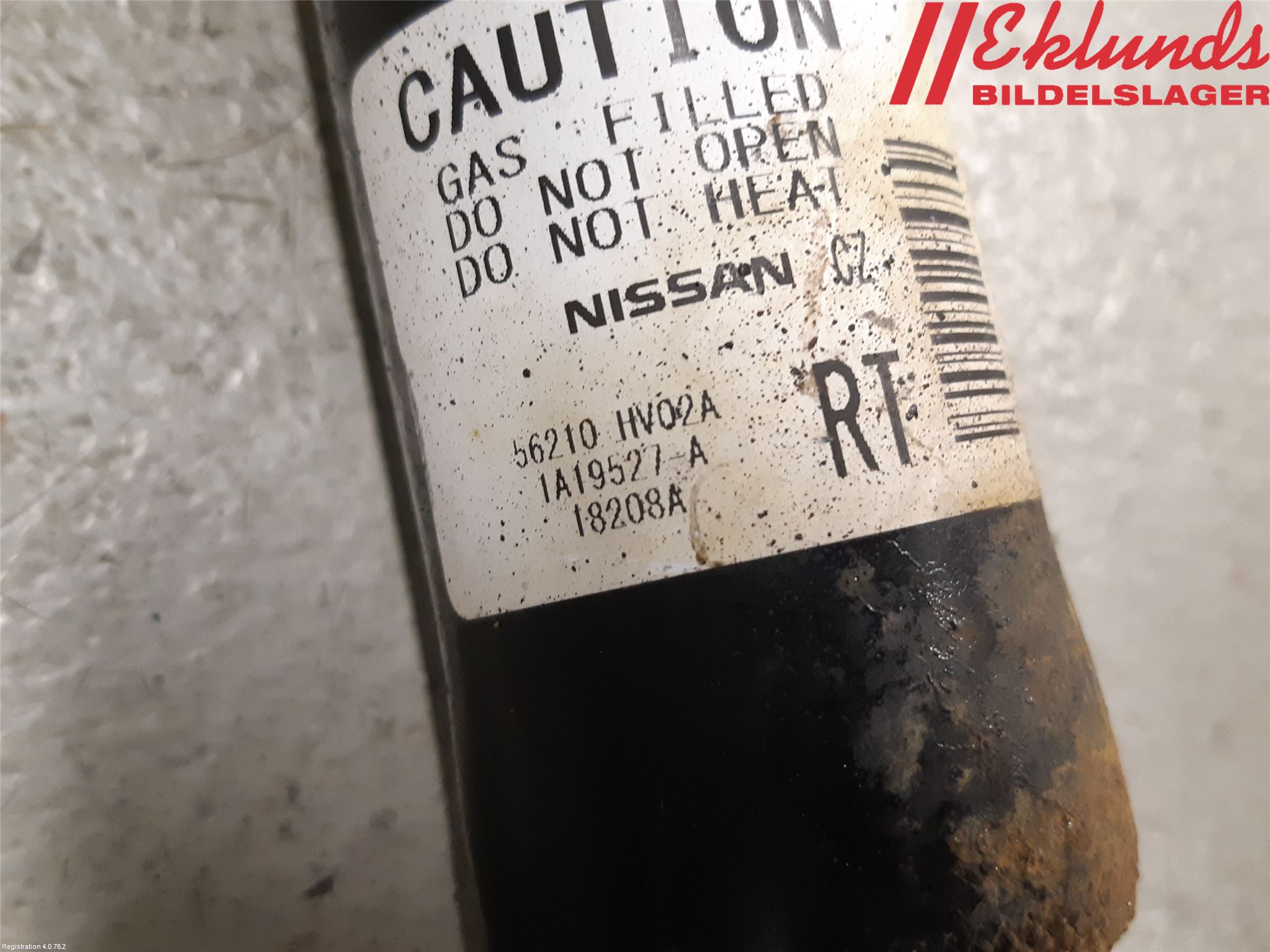 Nissan QASHQAI 17-21 Stötdämpare Bak