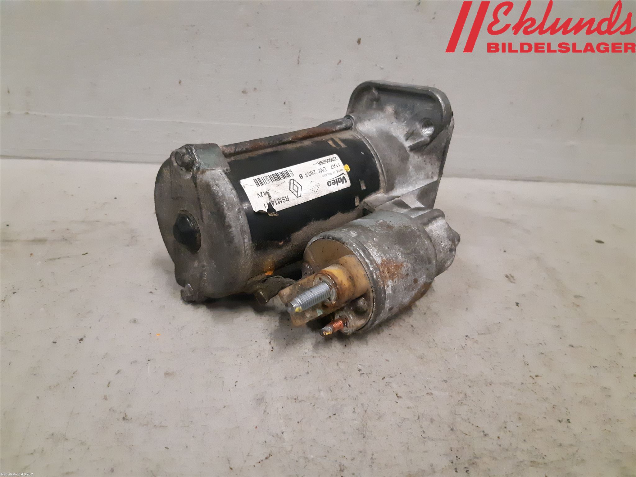 Dacia DOKKER 13- Startmotor Diesel