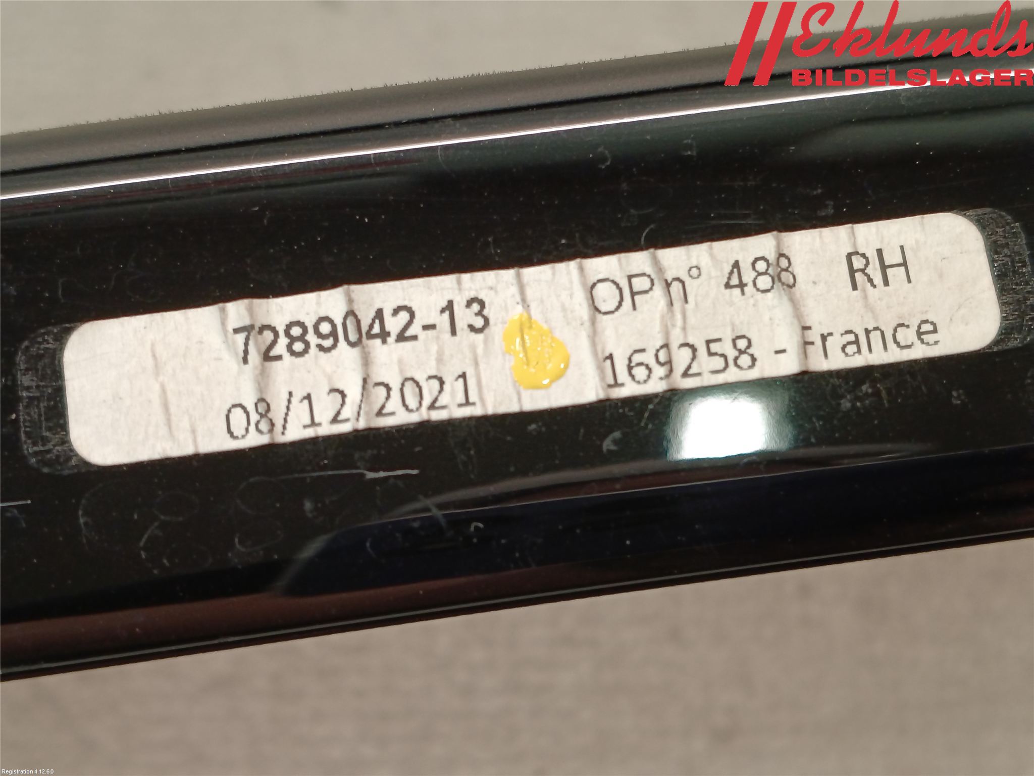 BMW i3 I01 13-22 Dörruta Fram Lilla Hö