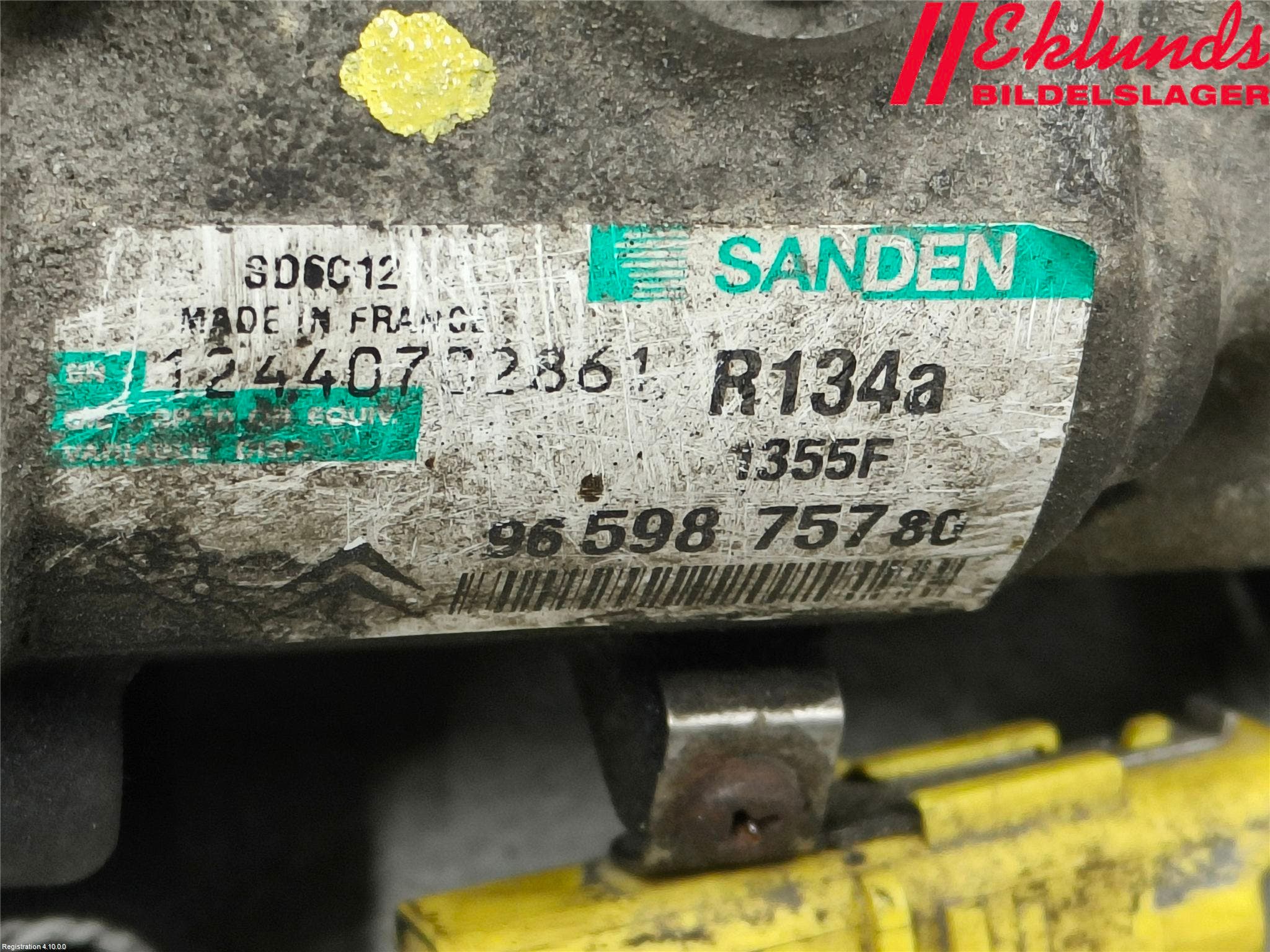 Citroen C4 I 05-10 Ac Kompressor