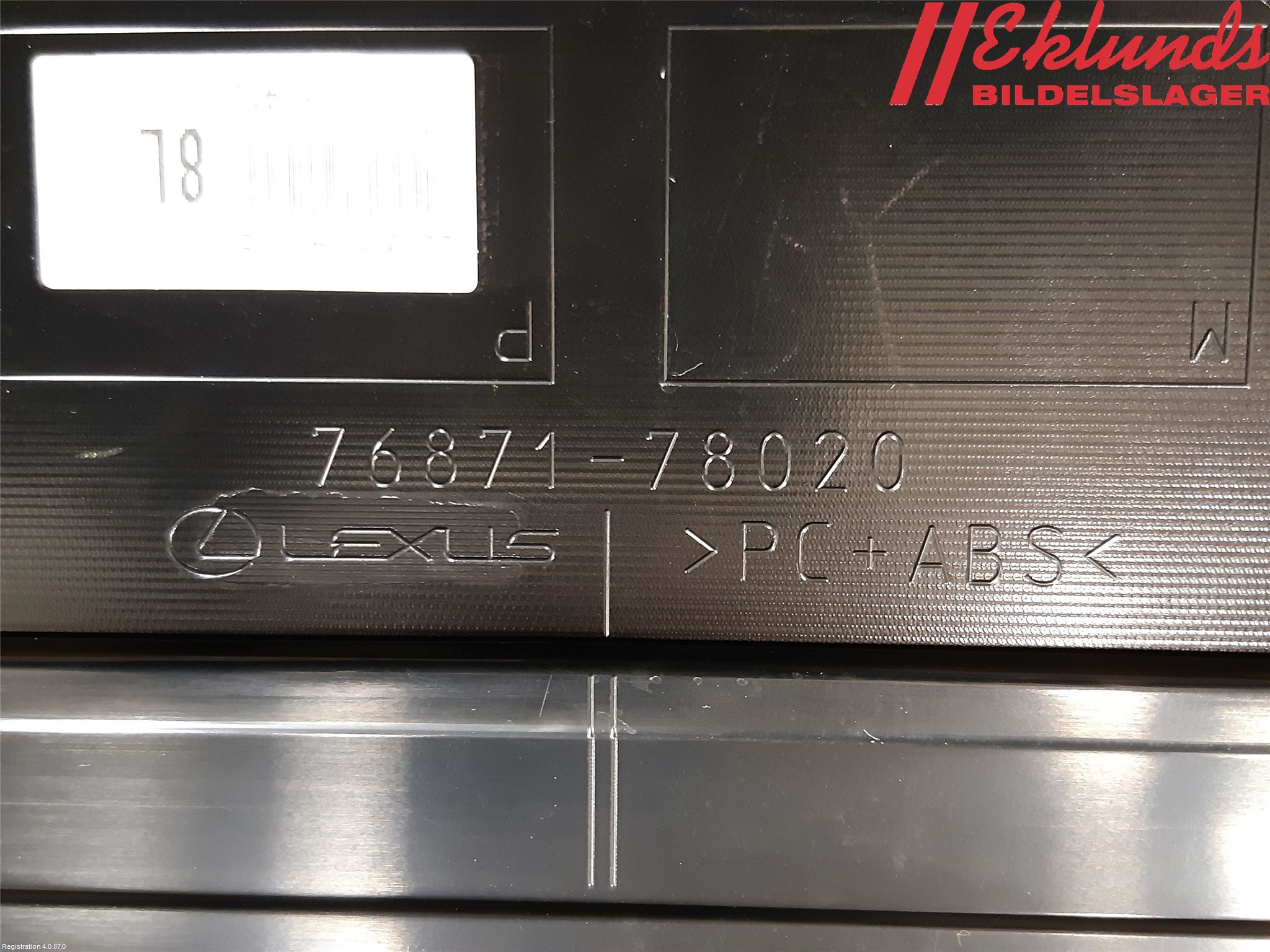 Lexus NX 340h/450h+ 21- Spoiler Baklucka