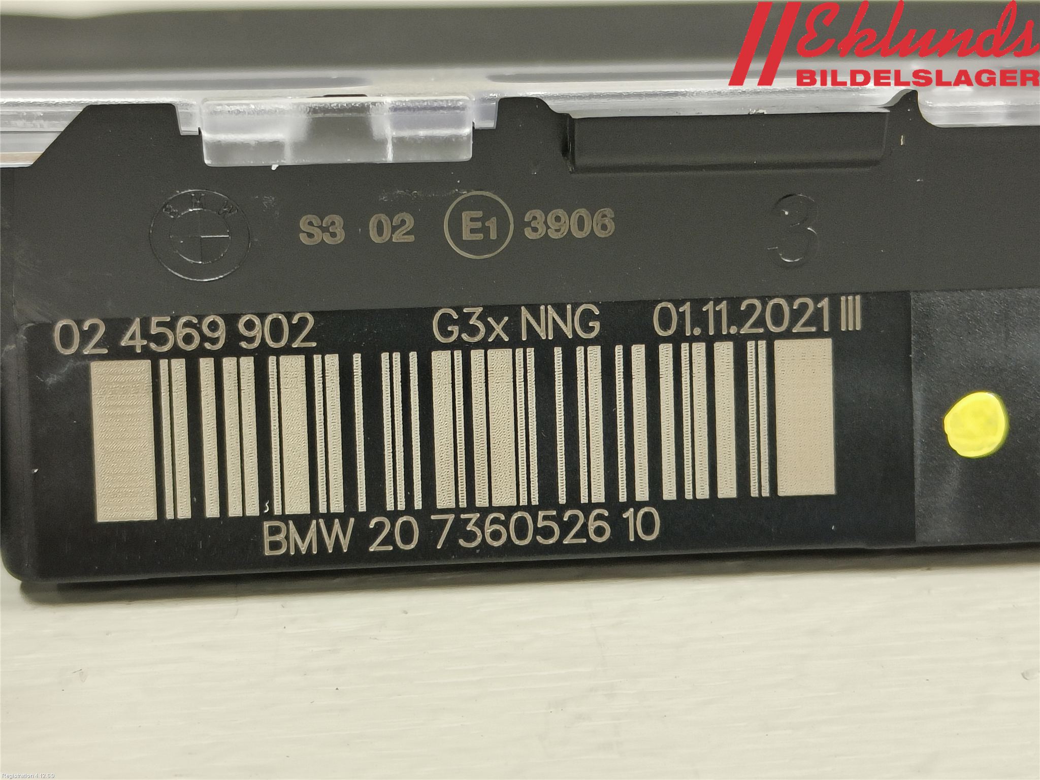 BMW 5 G30/G31/F90 17-23 Bromsljus Bakruta