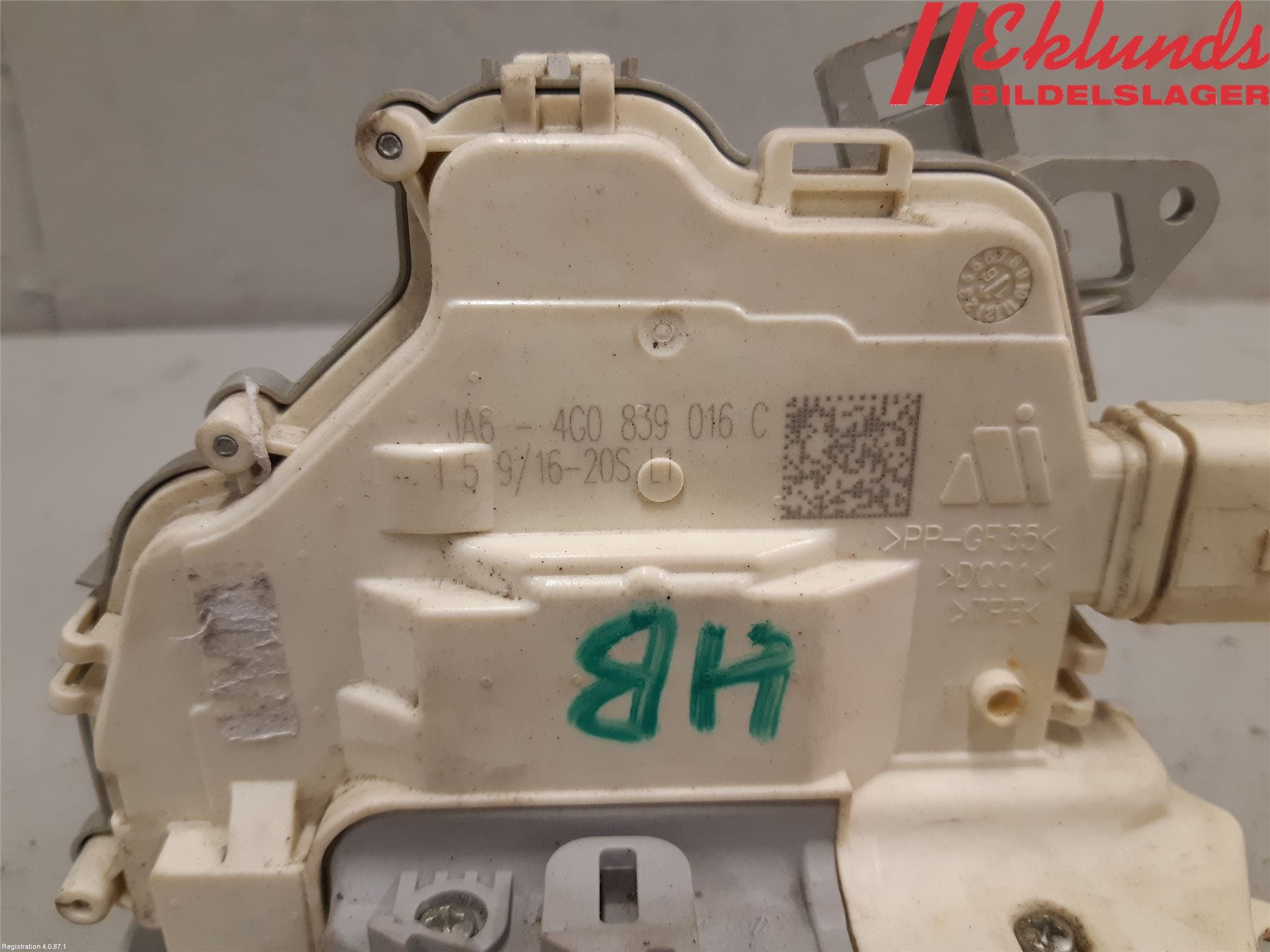 Audi A7/S7 4G 11-17 Låskista-Dörrlås