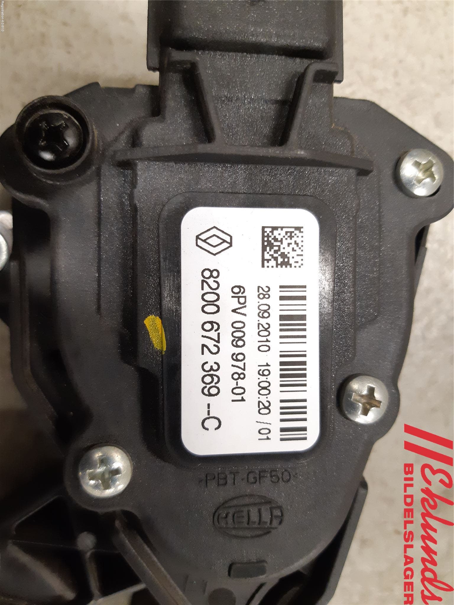 Opel MOVANO B 10-22 Gaspedal