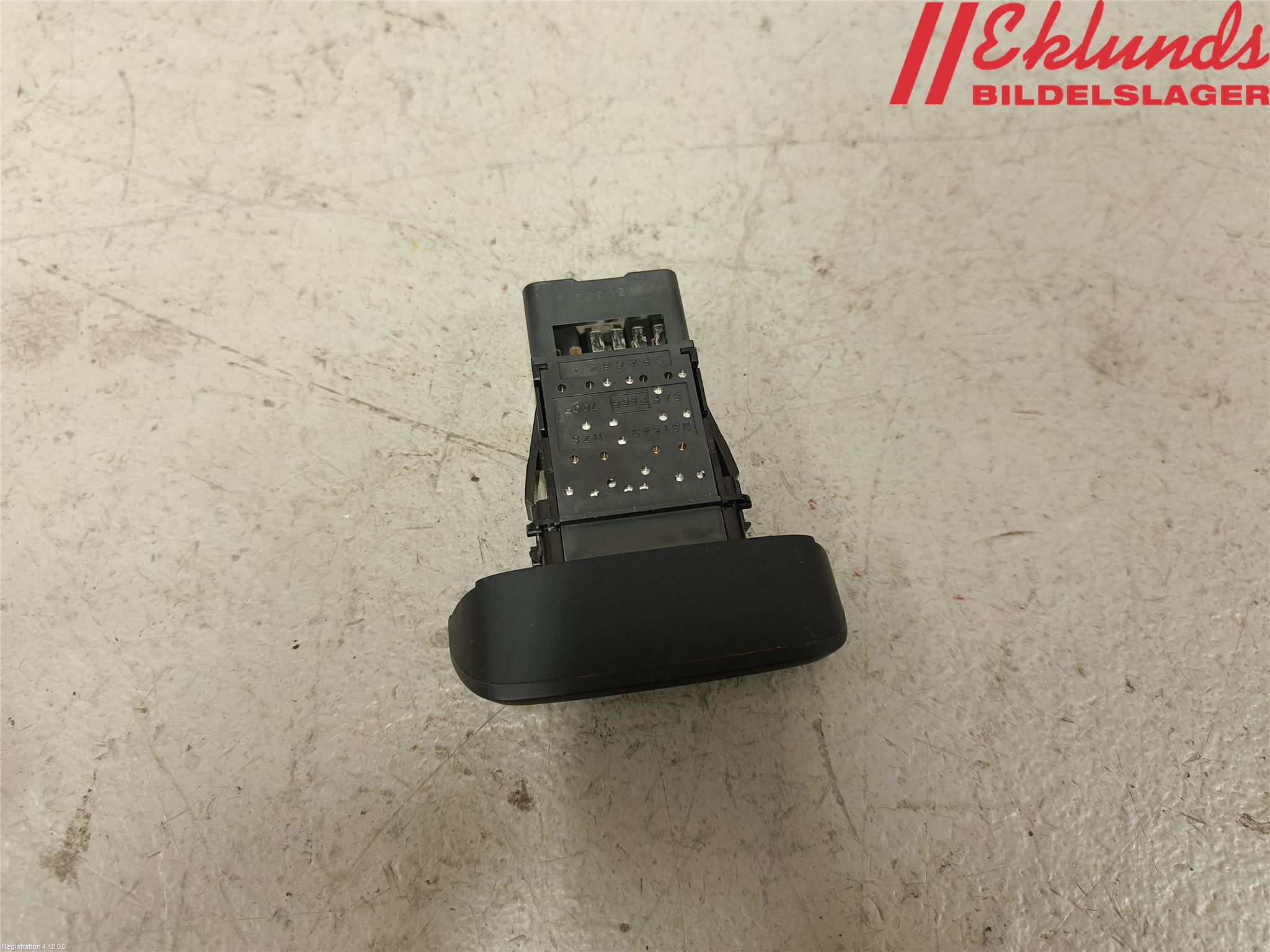 Isuzu D-MAX Strömställare Varnings