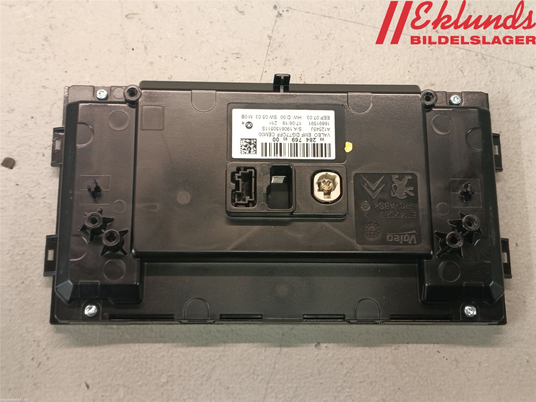 Peugeot 308 14-21 Cd Radio - Multimediapanel
