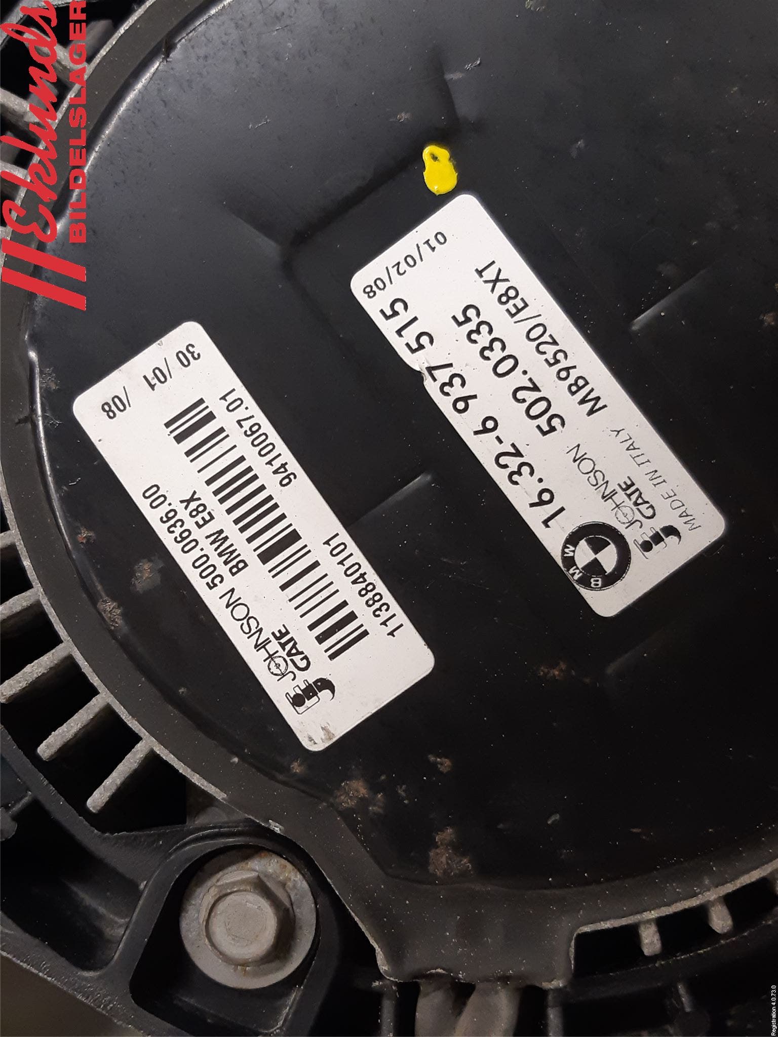 BMW 1 E87/81 5D/3D 03-11 Kylfläkt El